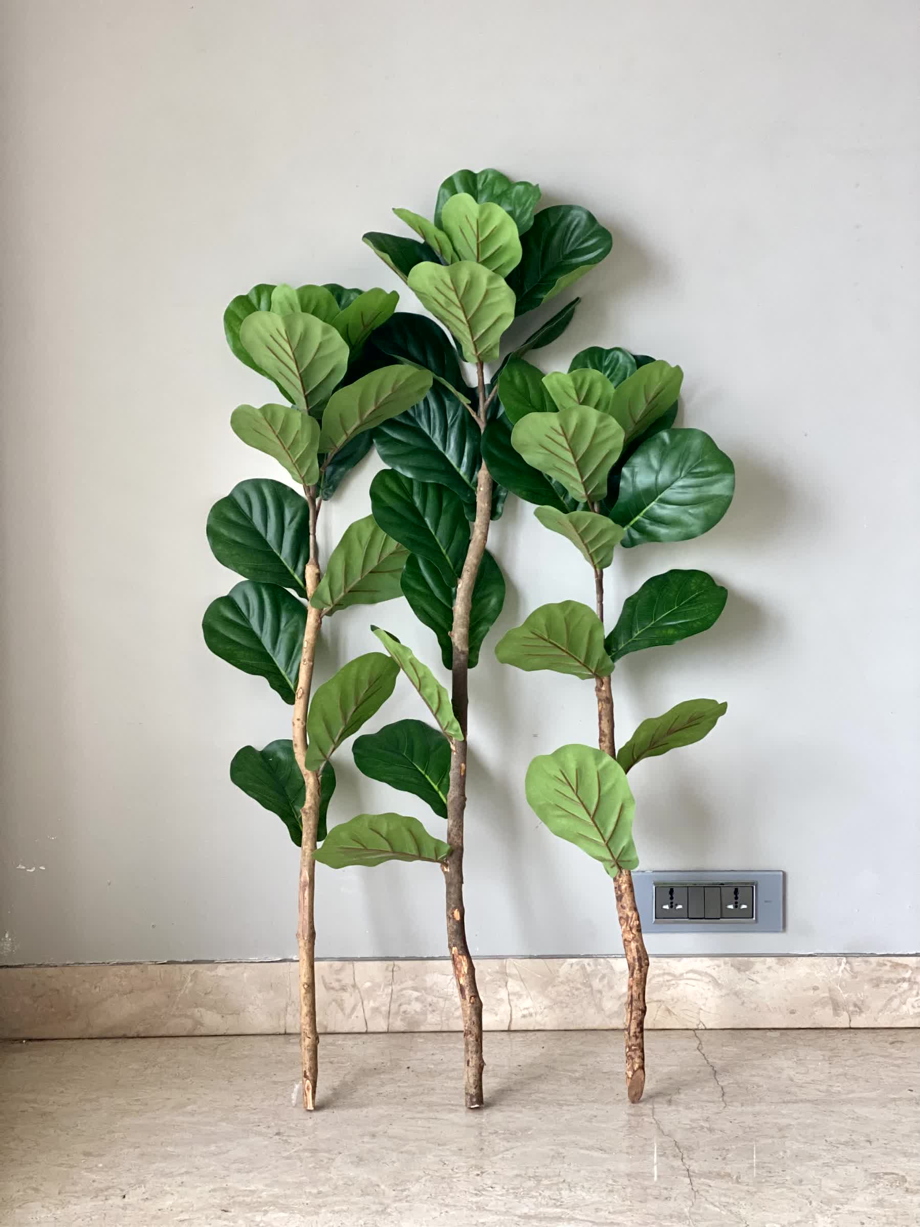 Artificial Verde Fiddle Fig Plant - 4 Feet