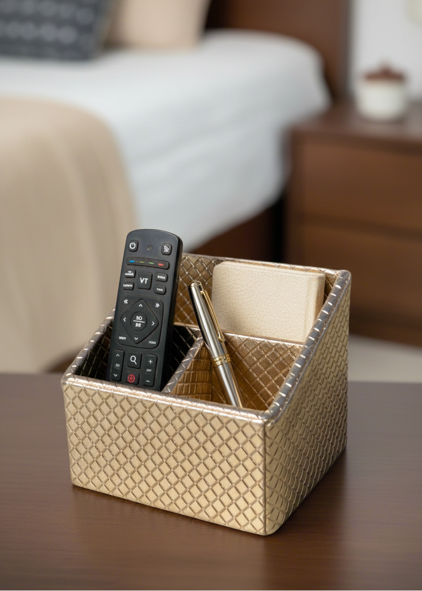 Braided Remote Holder Gold