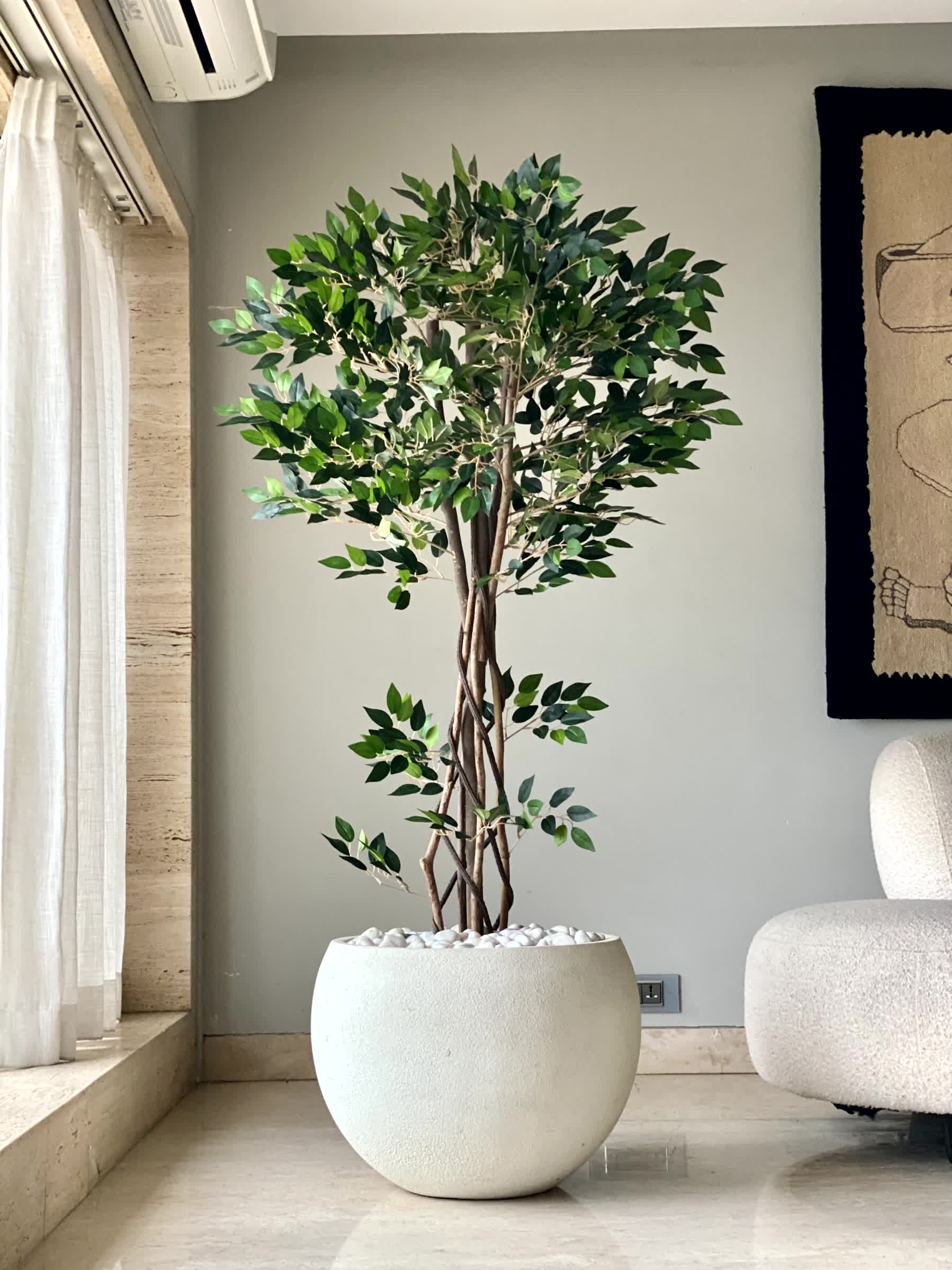Artificial Verdant Grove Ficus - 5 Feet