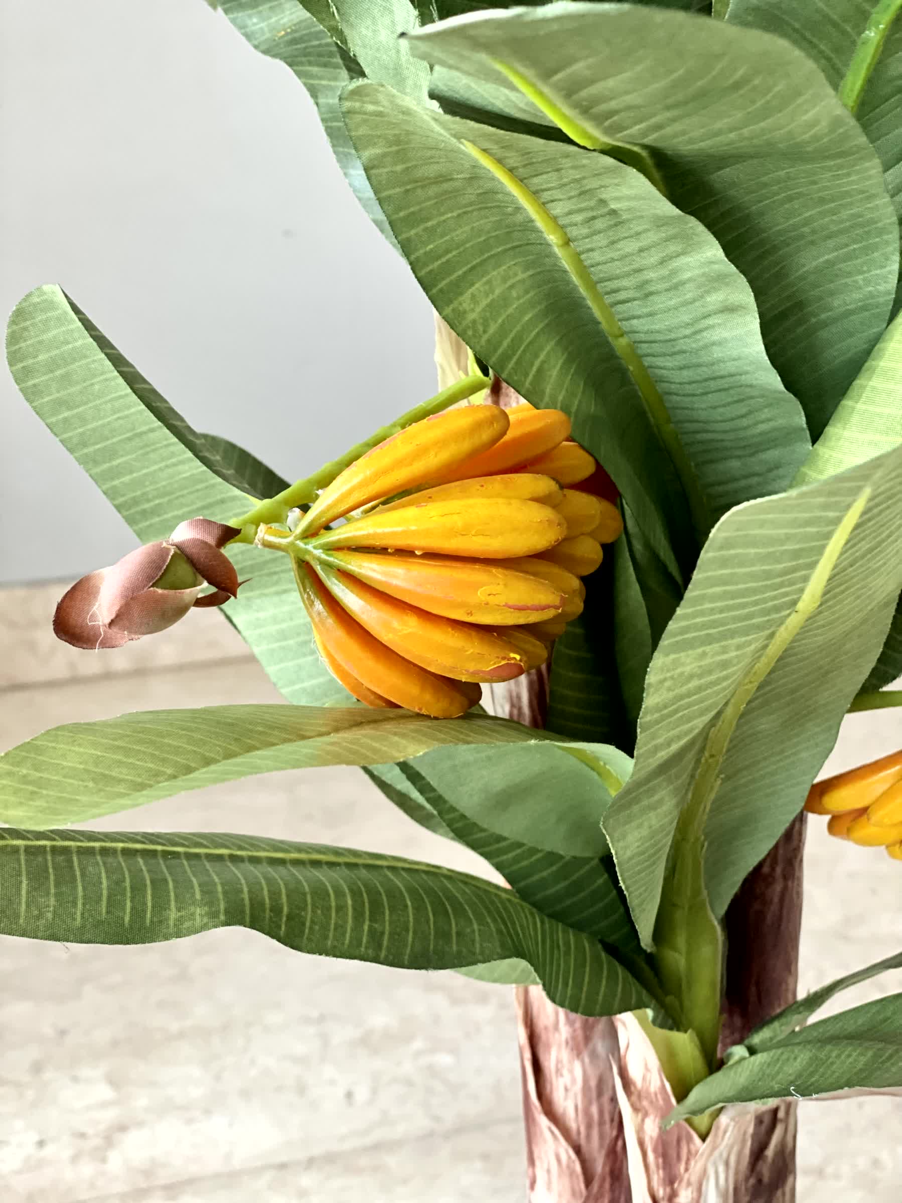 Artificial Fruiting Banana Plant - 6 Feet