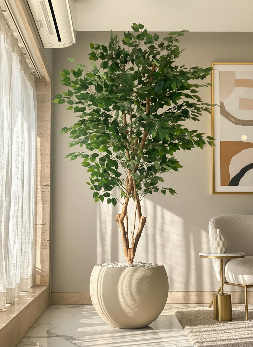 Artificial Grove Ficus Plant - 7 Feet