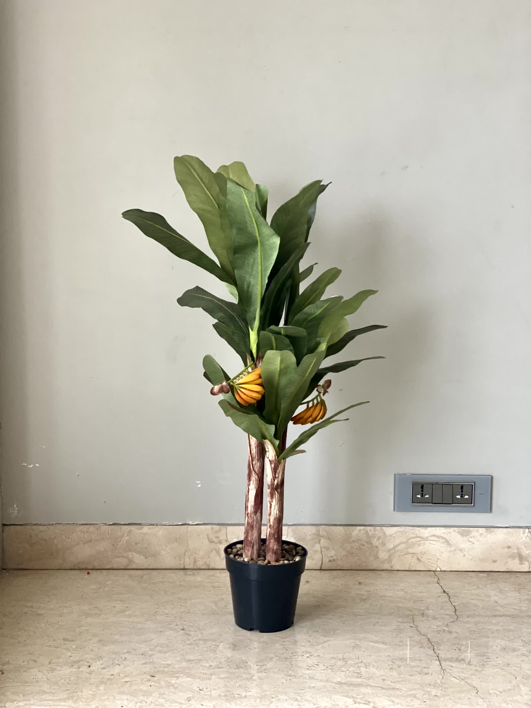 Artificial Fruiting Banana Plant - 6 Feet