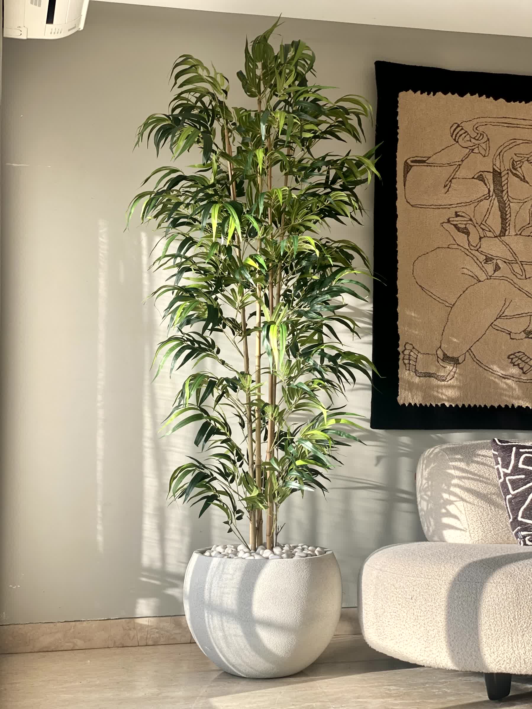 Artificial Lush Bamboo Plant - 7 Feet