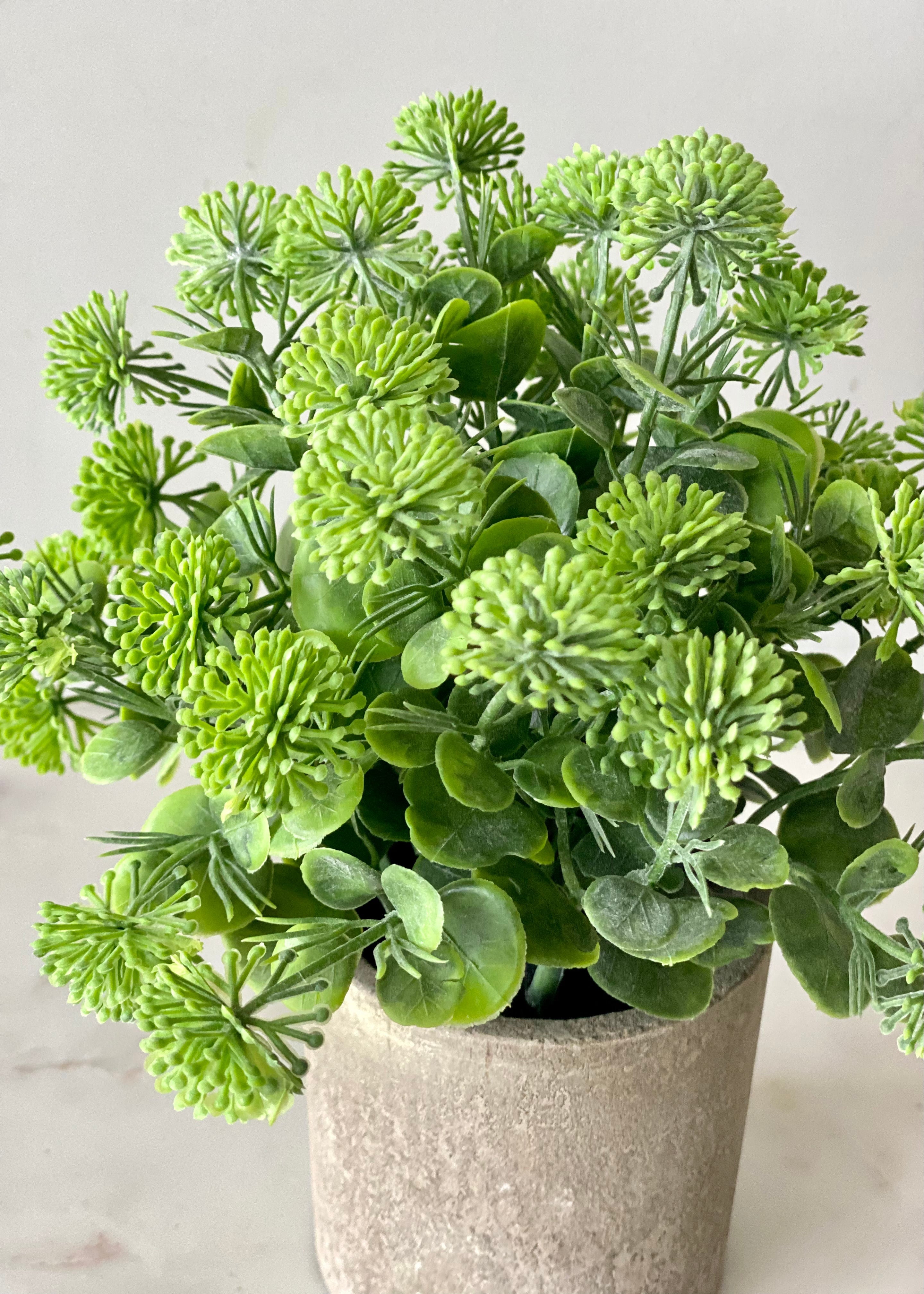 Artificial Sedum Bush Plant