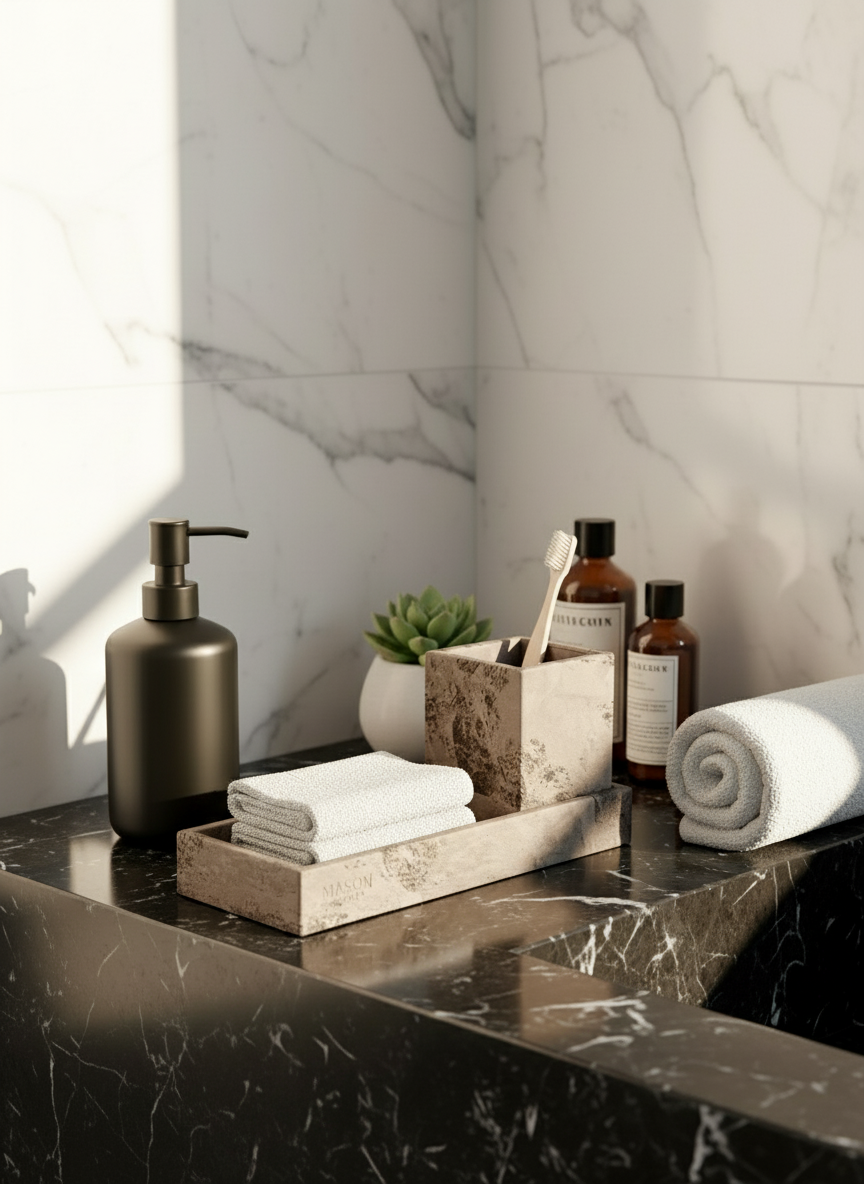 Indo Mocha Pen And Tray Set