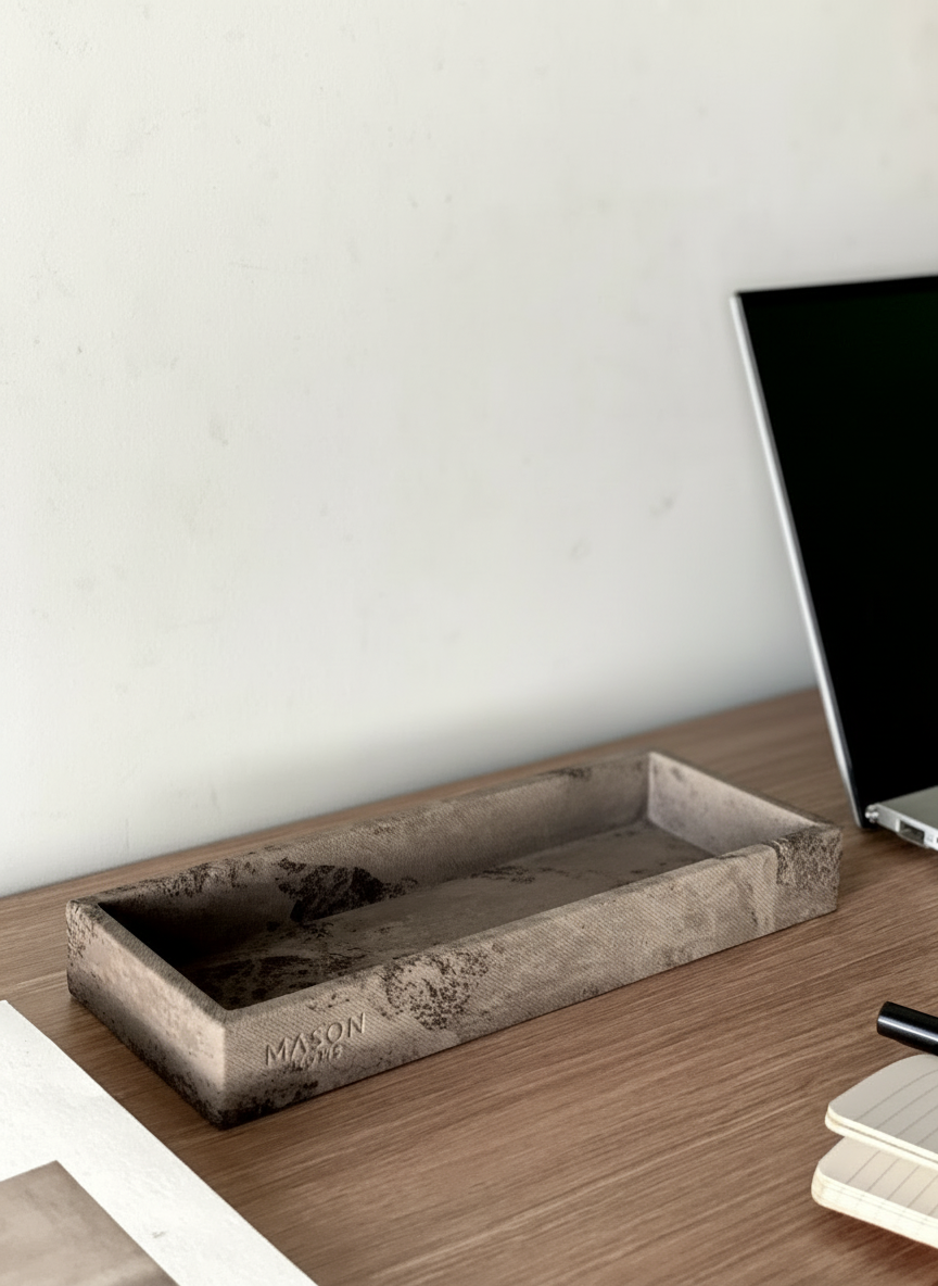 Indo Mocha Pen And Tray Set