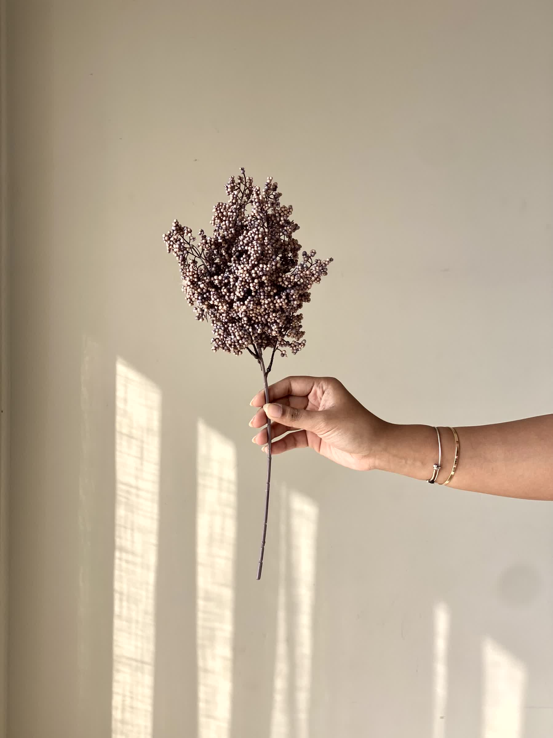 Artificial Wisteria Small Flower Stem - Pink (One Stem)