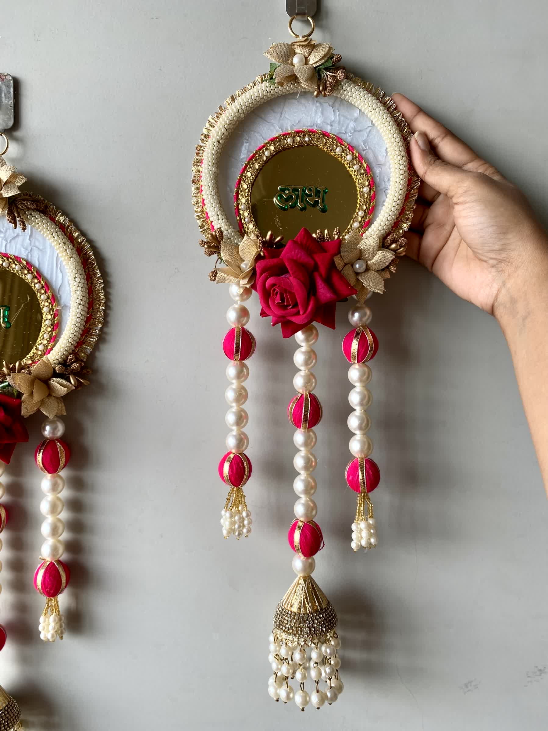 Festive Vibrant Floral Latkan