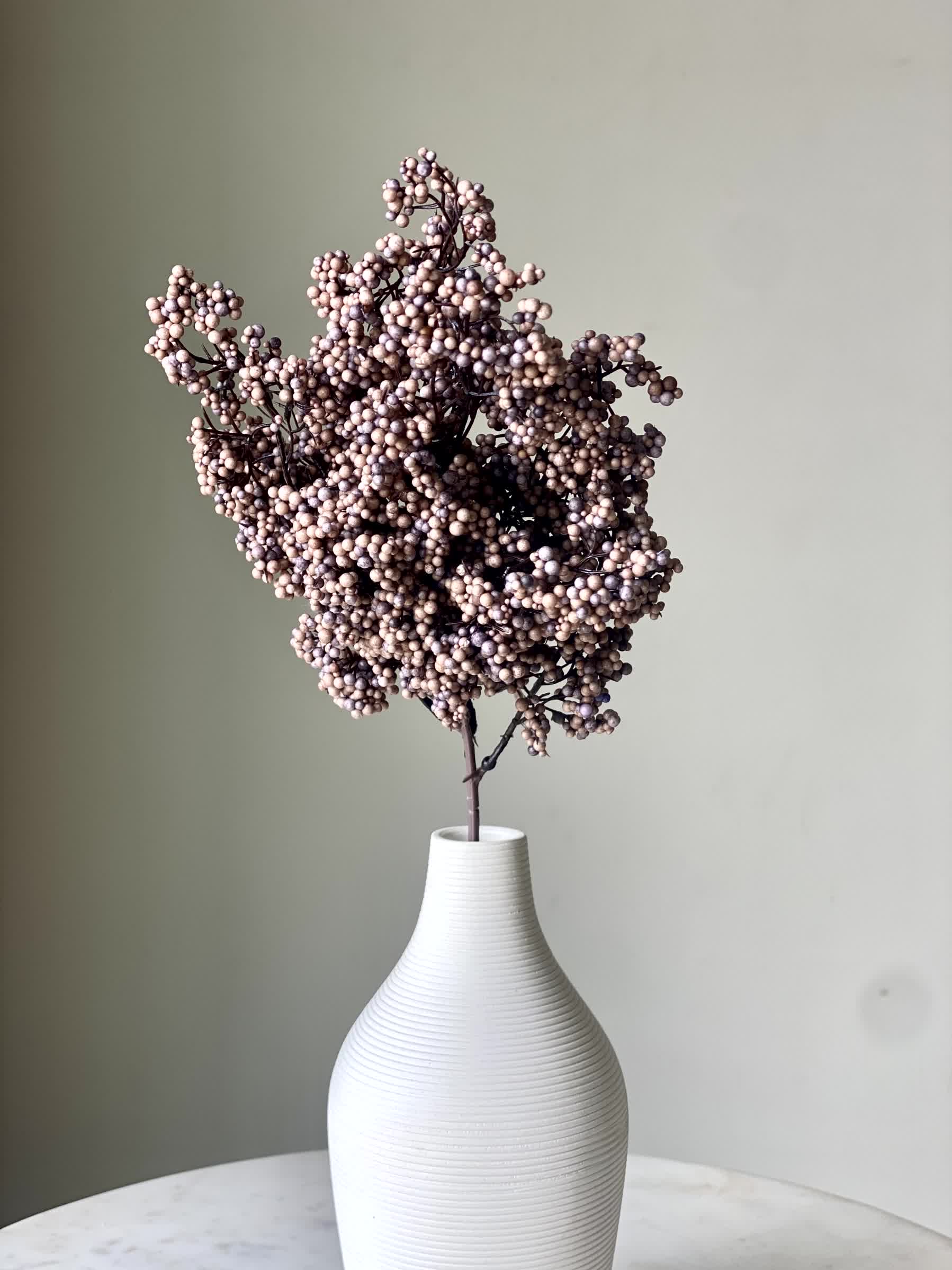 Artificial Wisteria Small Flower Stem - Pink (One Stem)