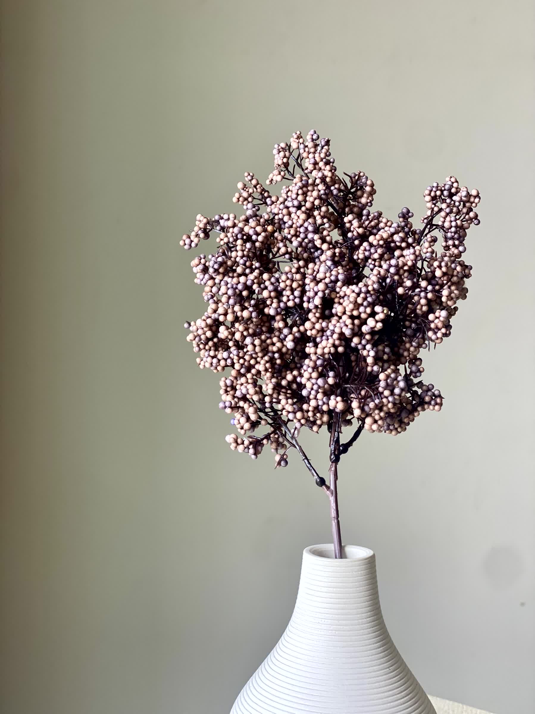 Artificial Wisteria Small Flower Stem - Pink (One Stem)