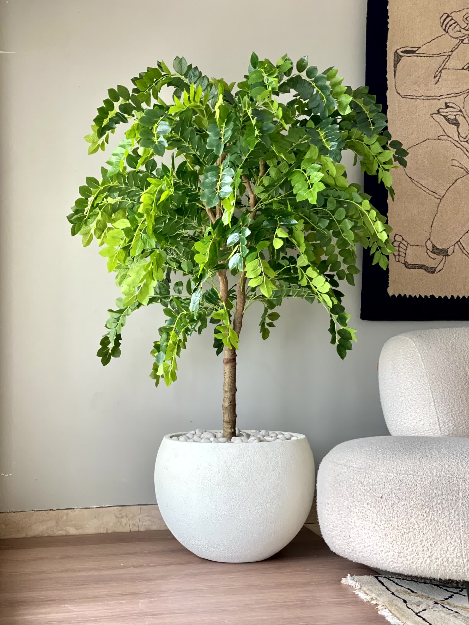 Artificial Evergreen Plant - 5 Feet