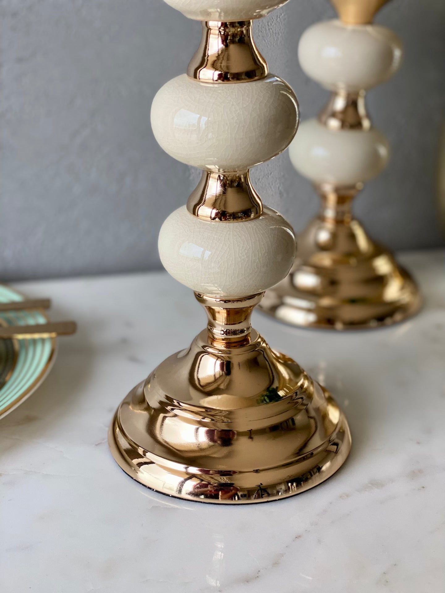 Mystic Large Candle Stand (Ivory)