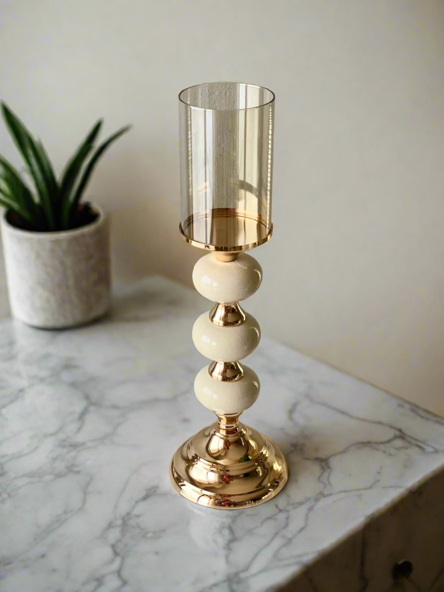 Mystic Large Candle Stand (Ivory)