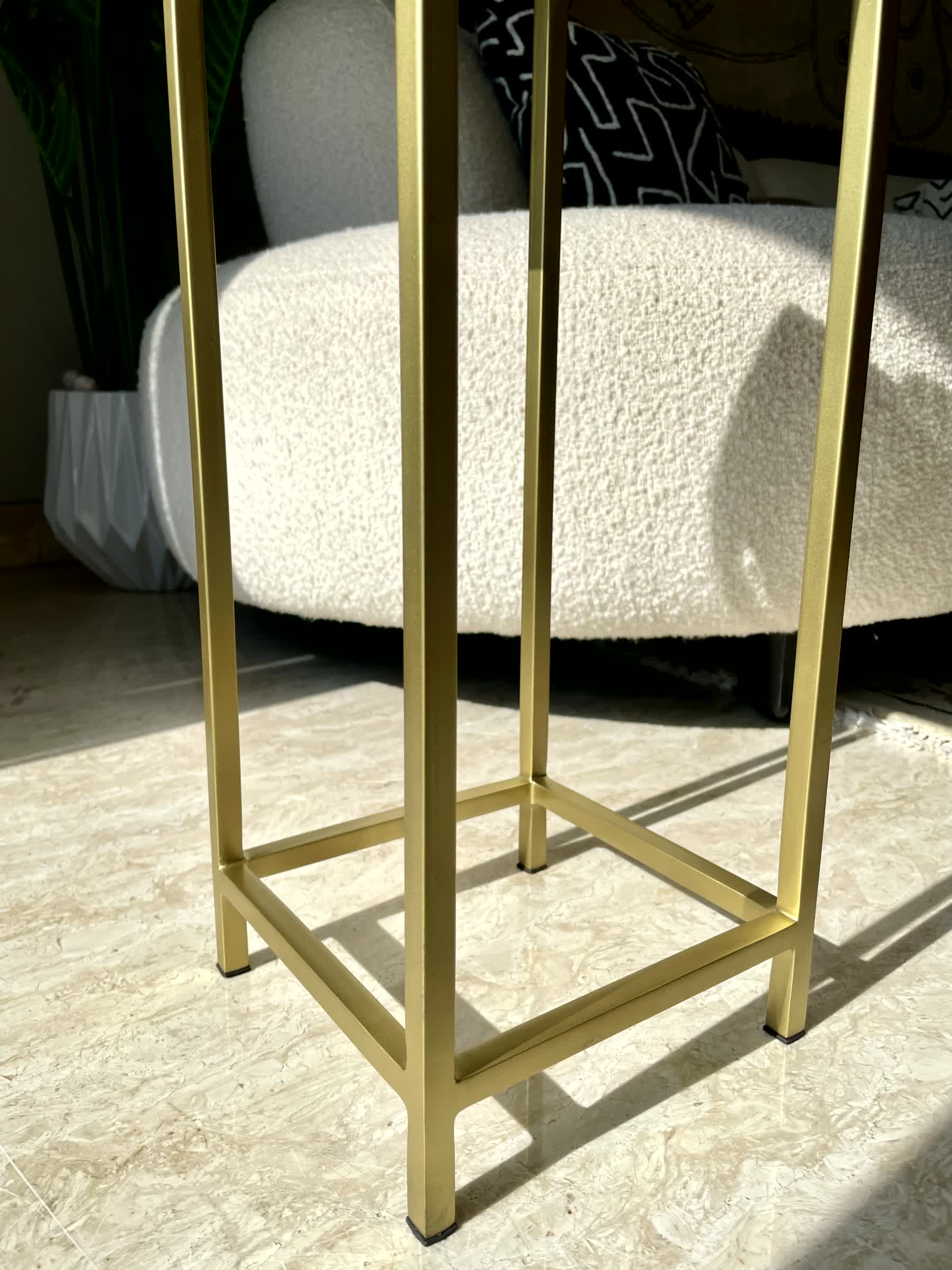 Rhodes Marble Drink Table