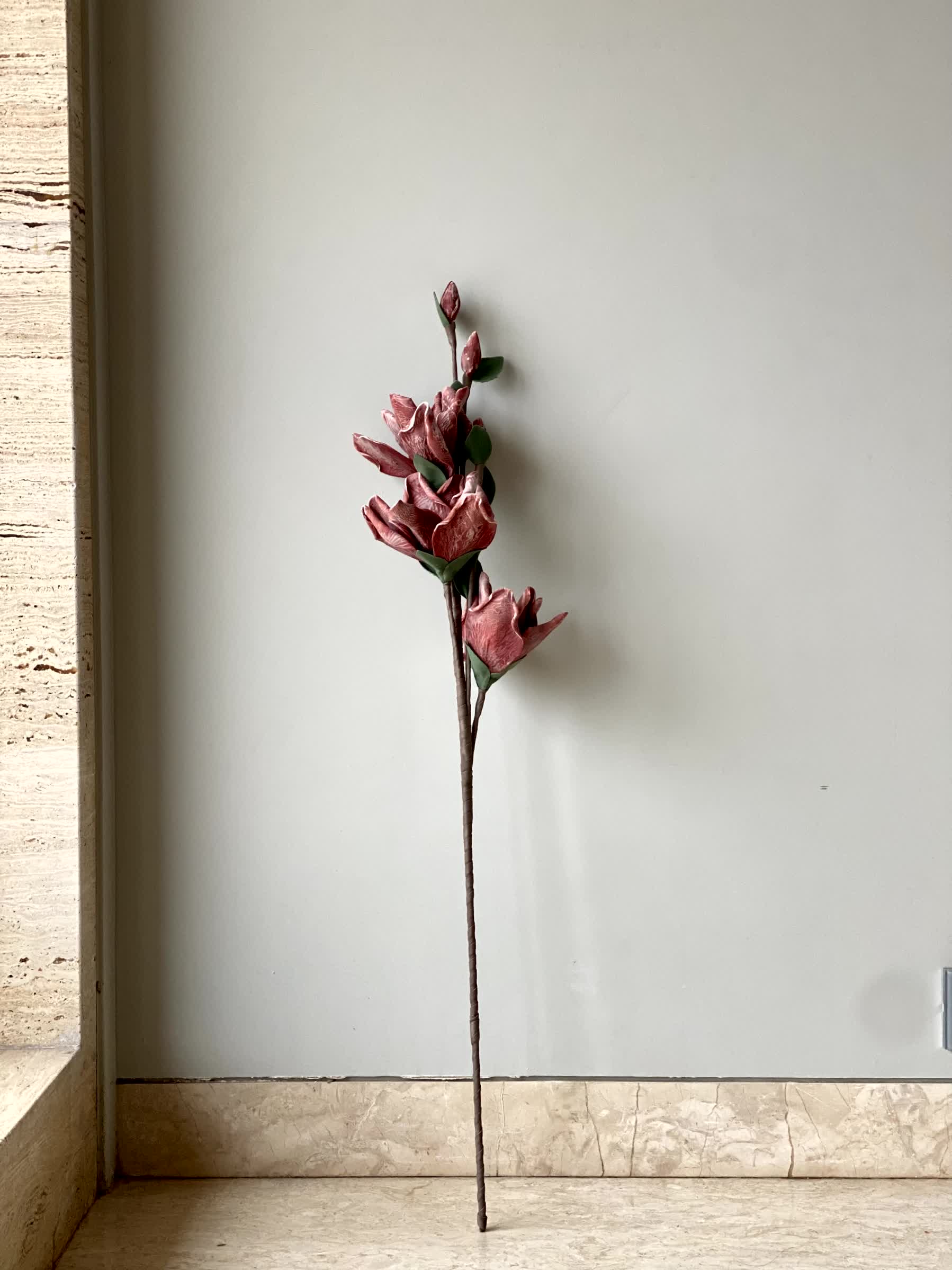 Artificial Butterfly Orchid Stem (One Stem) - Pink