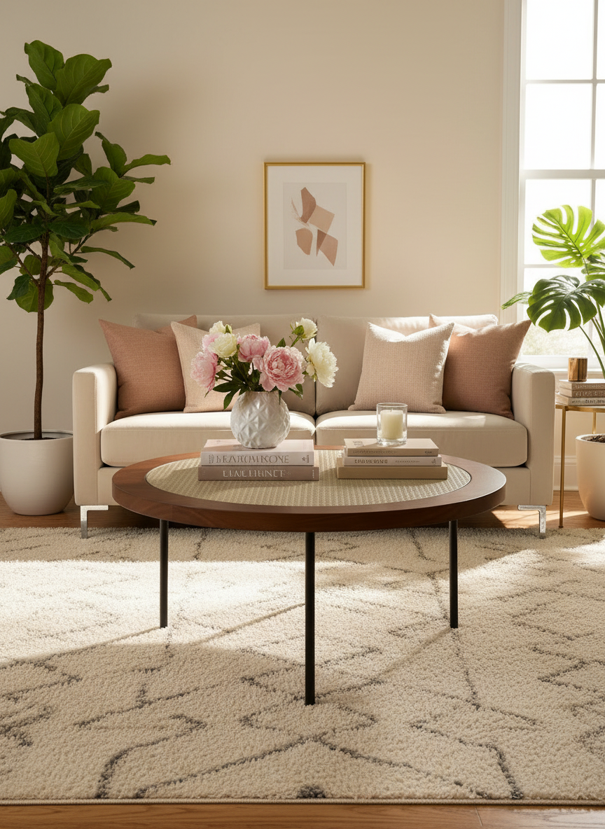 Kovo Rattan Halo Center Table