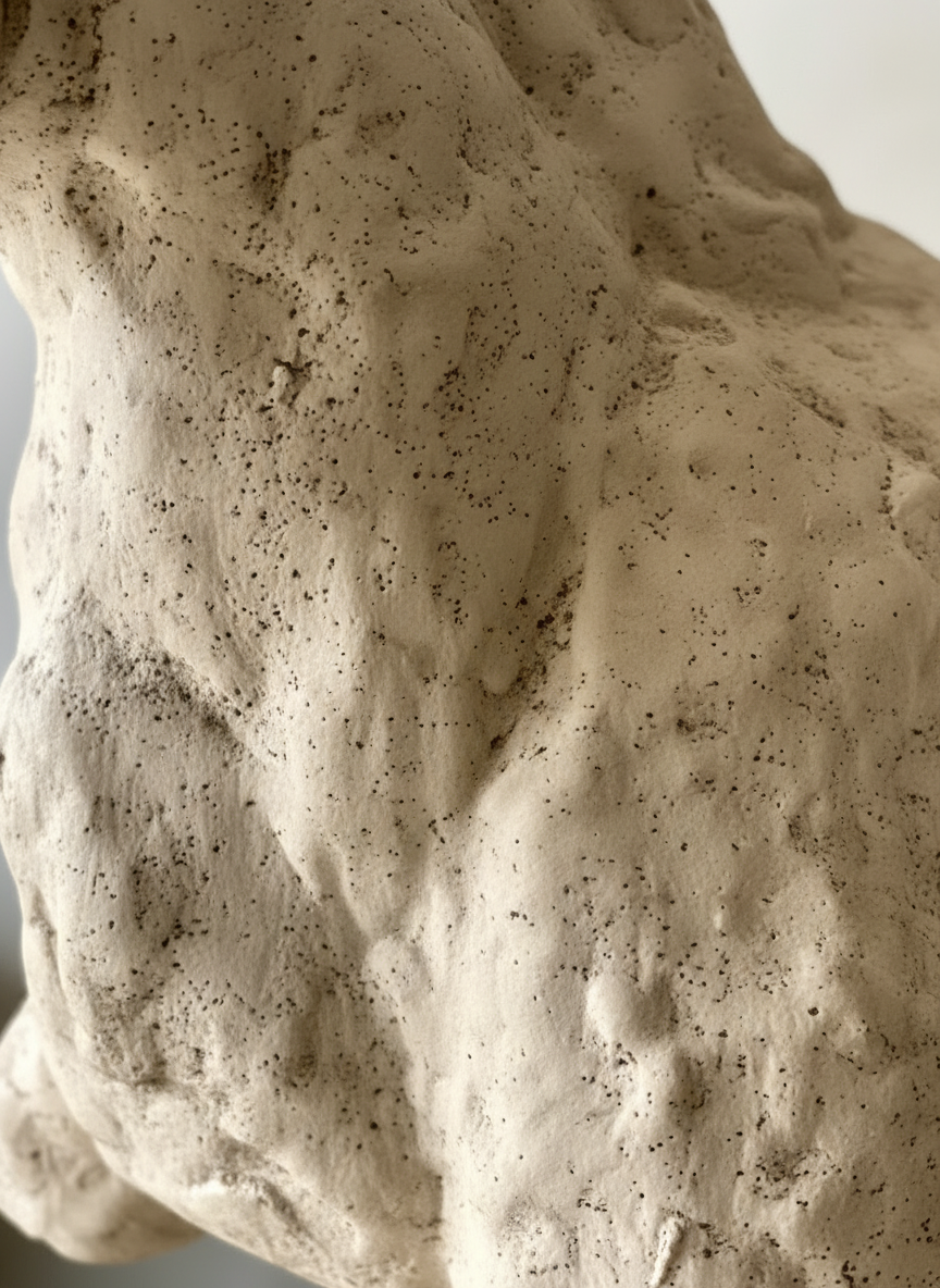 Terracotta Phantom Horse Sculpture