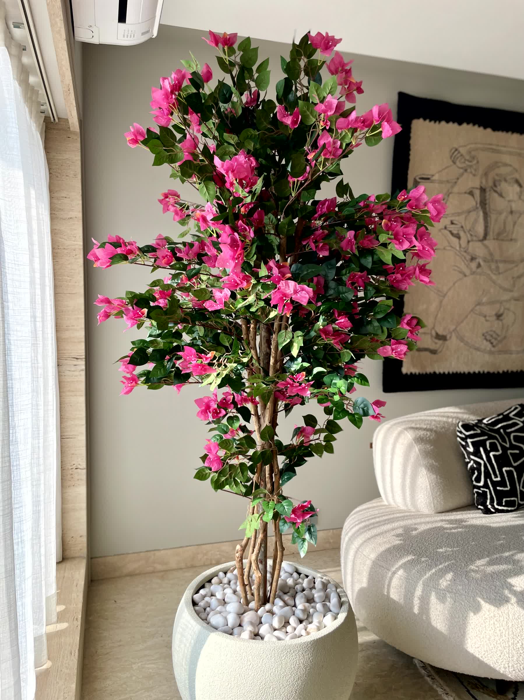 Artificial Bougainvillea Plant - 6 Feet