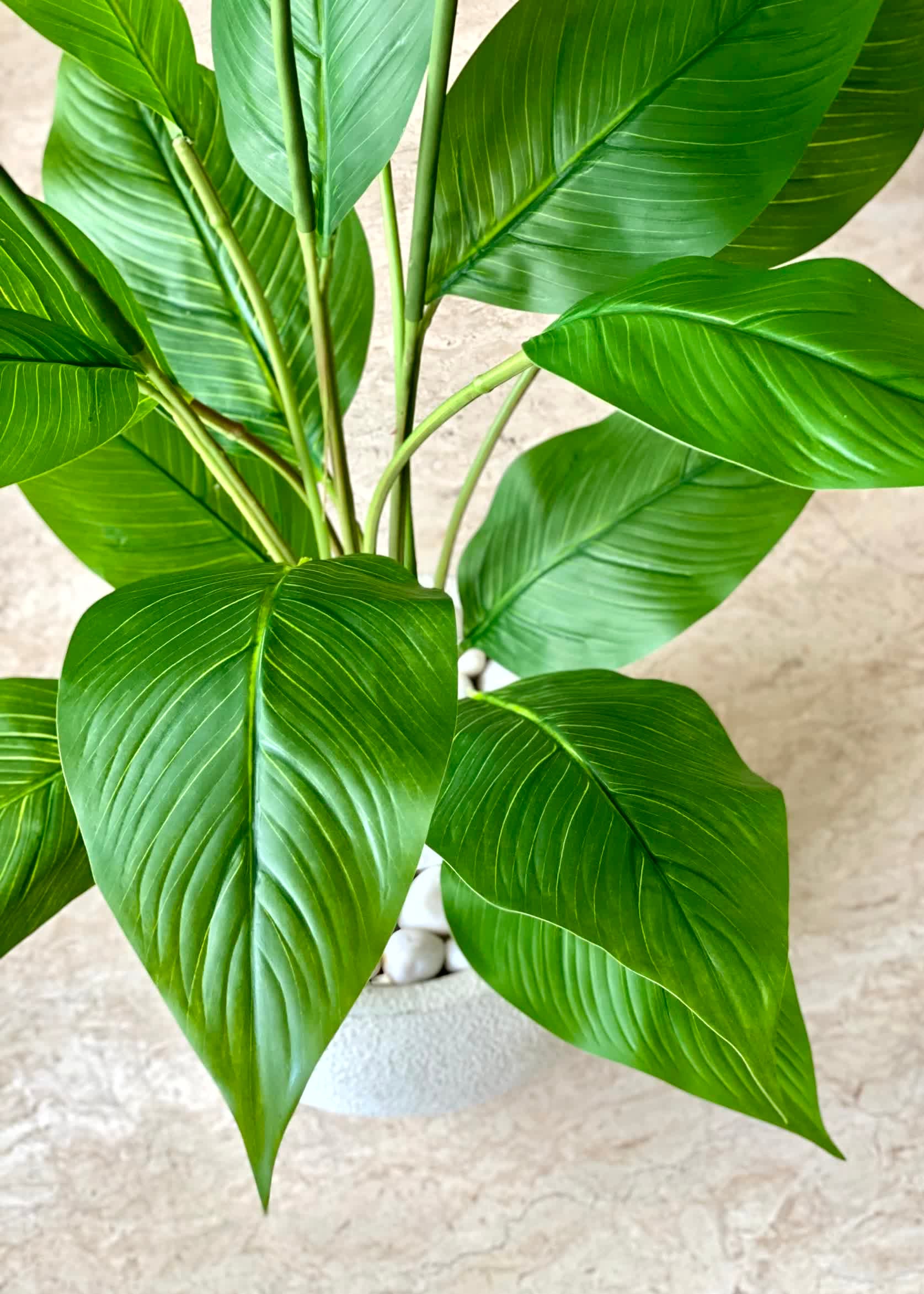 Artificial Pink Peace Lily Plant - 3.4 Feet