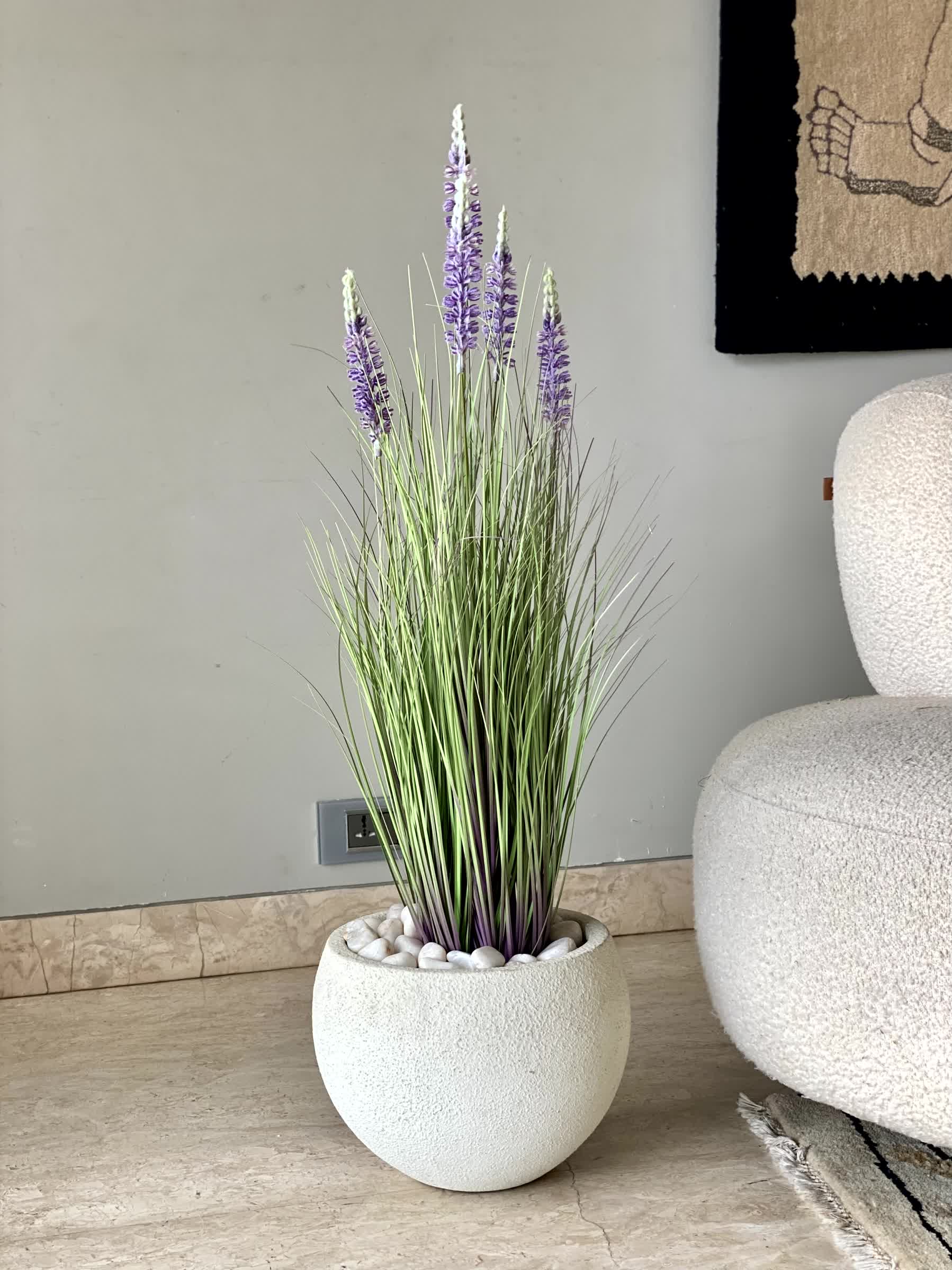 Artificial Lavender Breeze Plant - 2.5 Feet