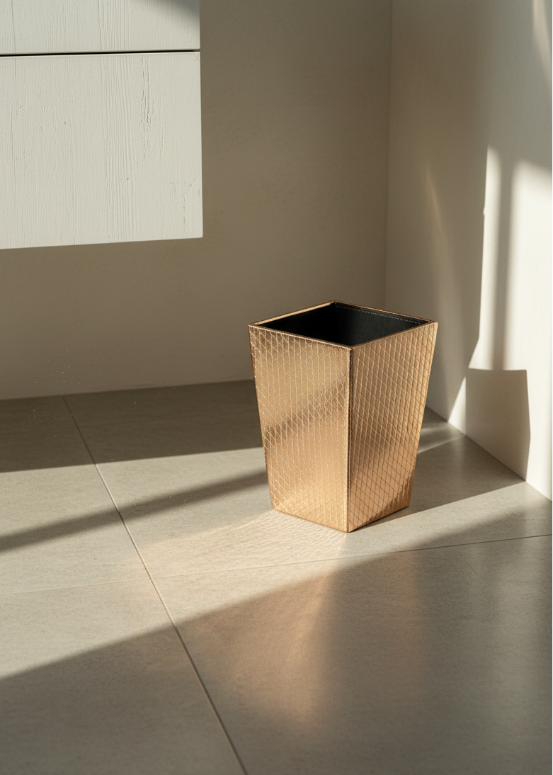 Dustbin Rose Gold