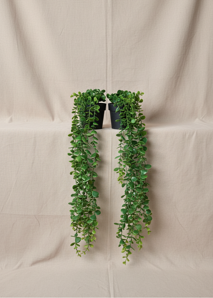Artificial Climing Fig Succulents - (Set Of 2)