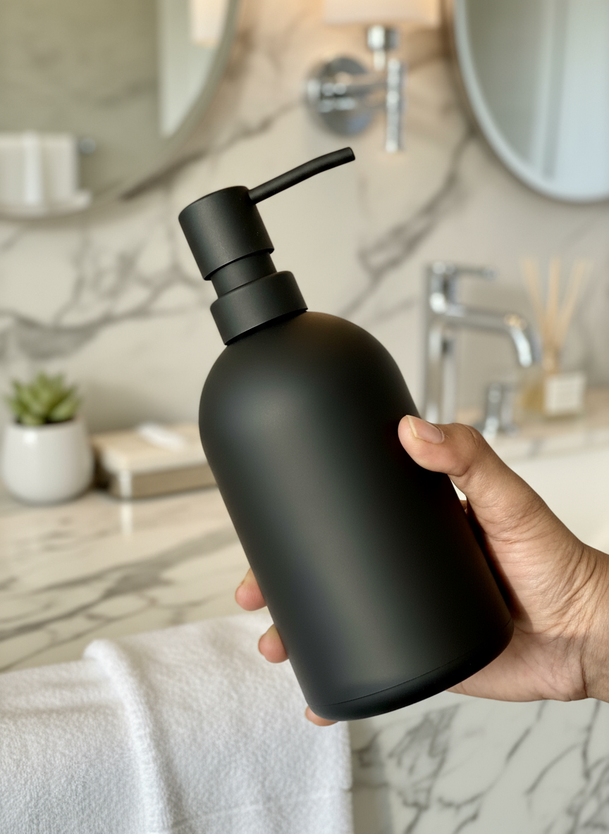 Nox Bathroom Dispenser - Black