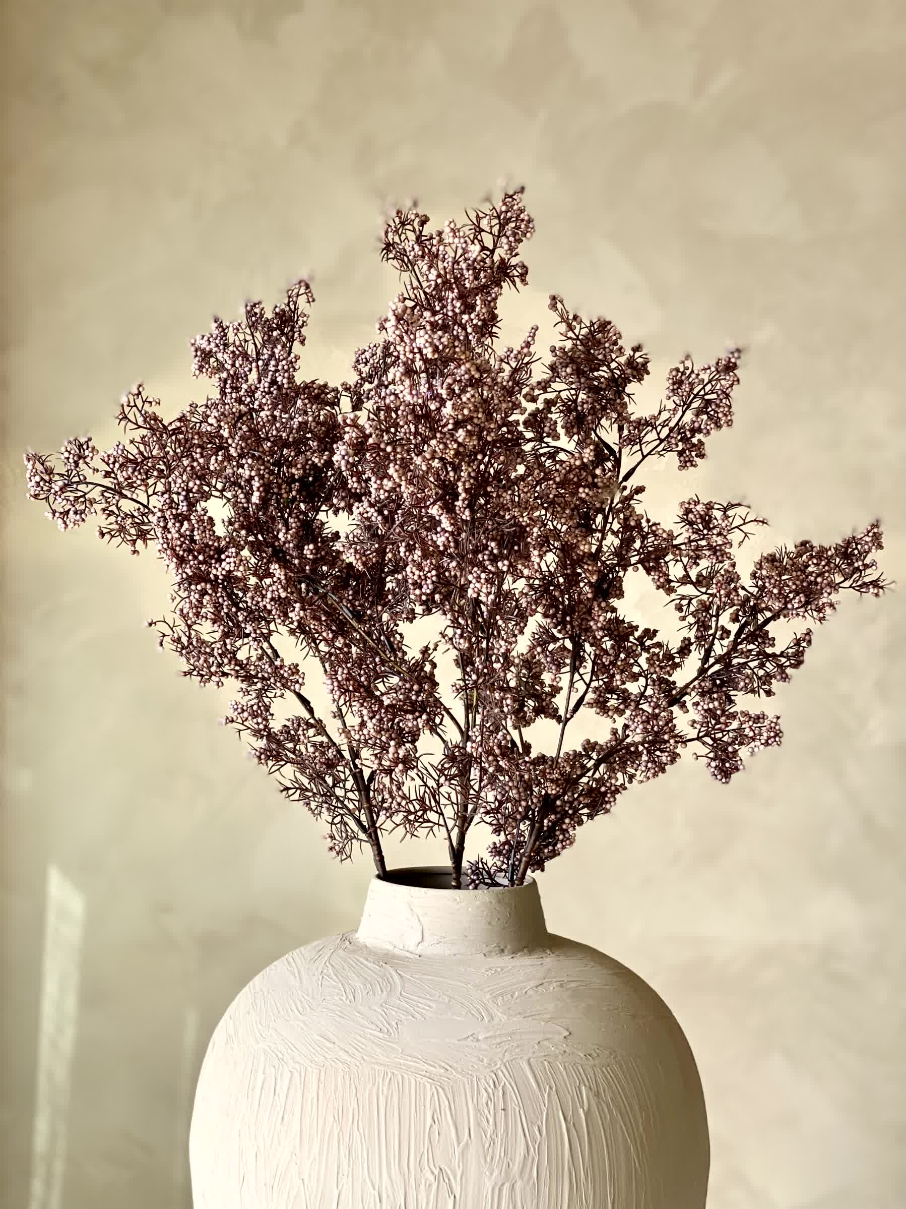 Artificial Wisteria Large Flower Stem - Pink (One Stem)