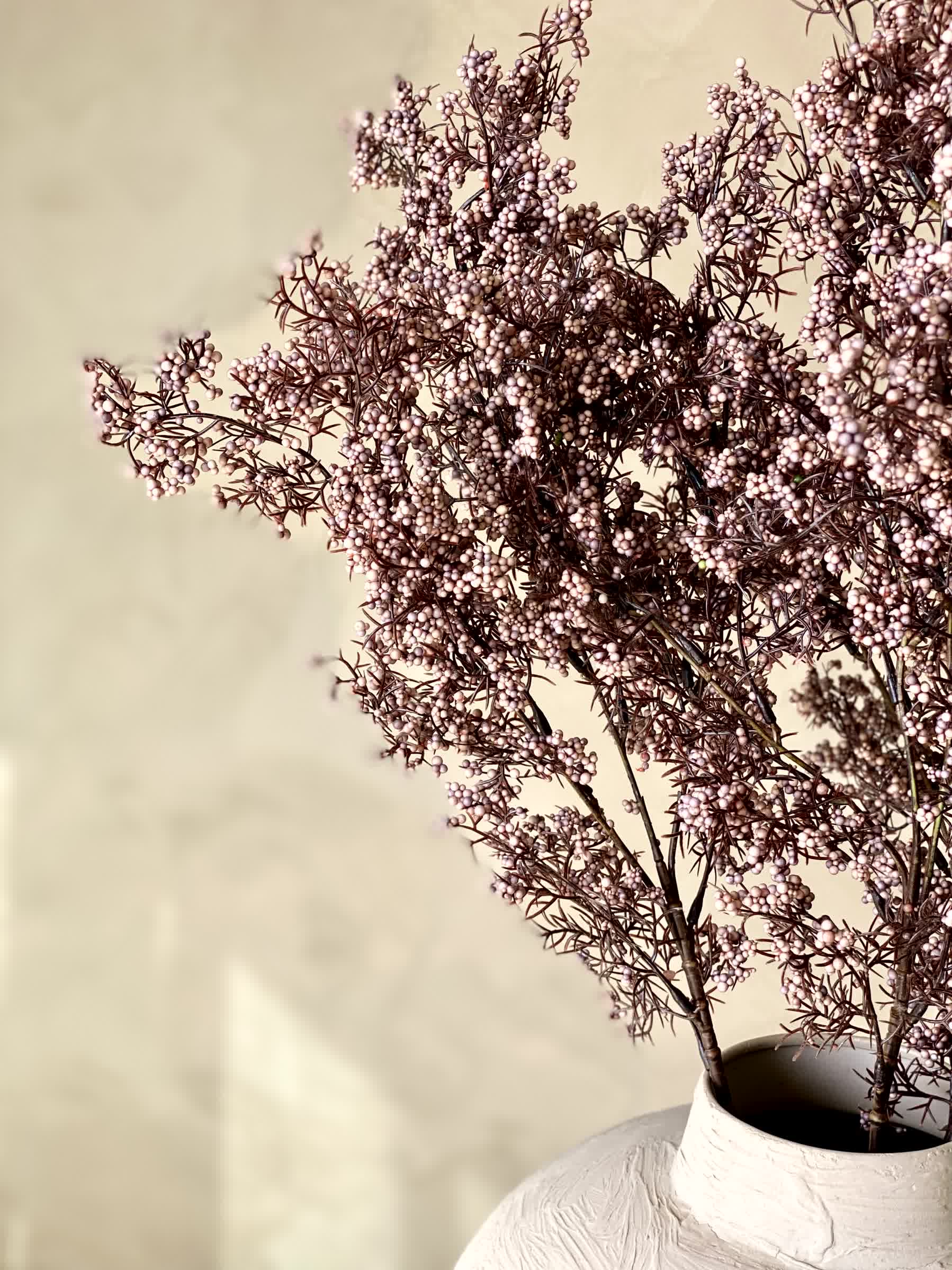 Artificial Wisteria Large Flower Stem - Pink (One Stem)