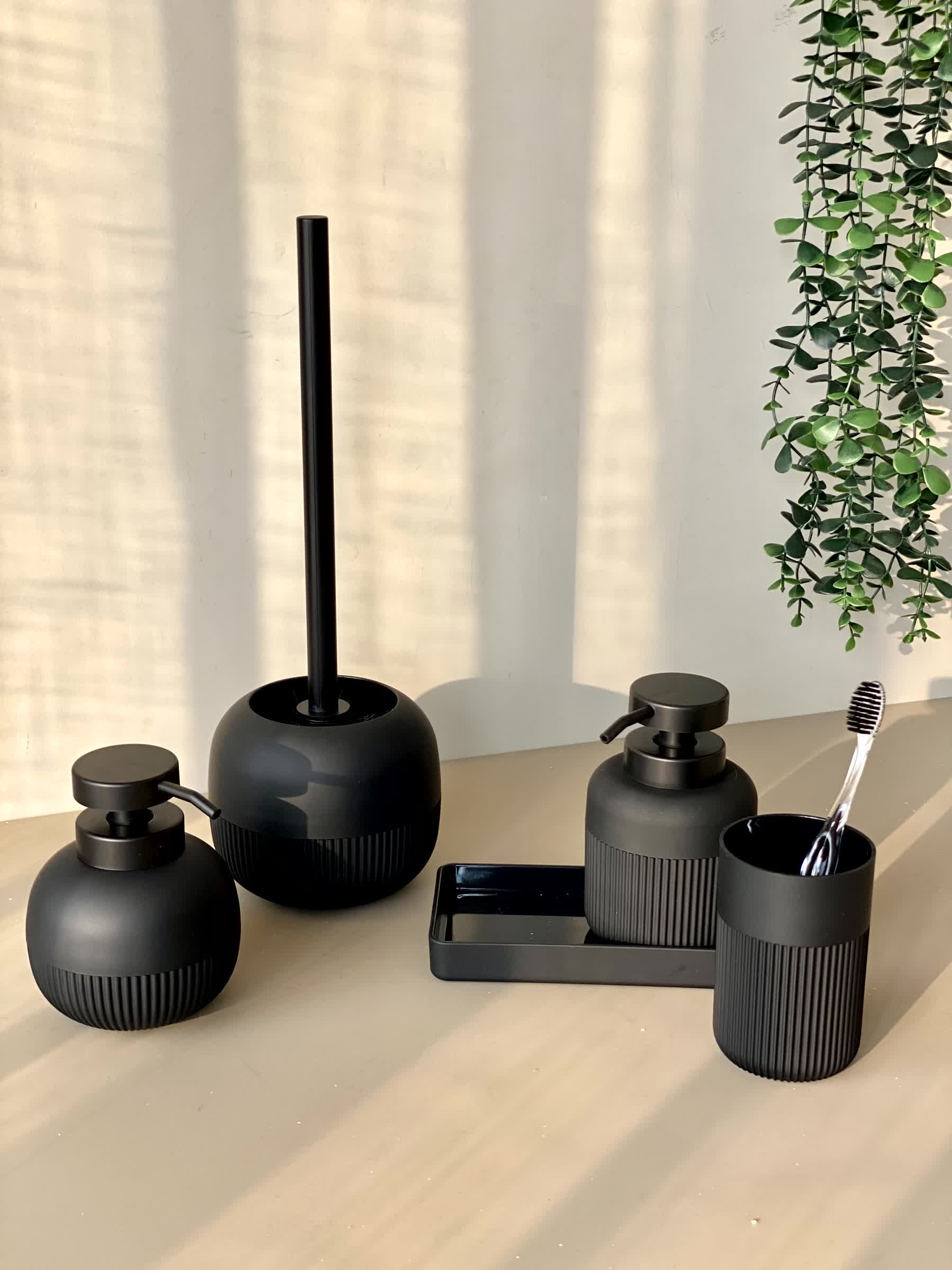 Chaton Toilet Brush - Black