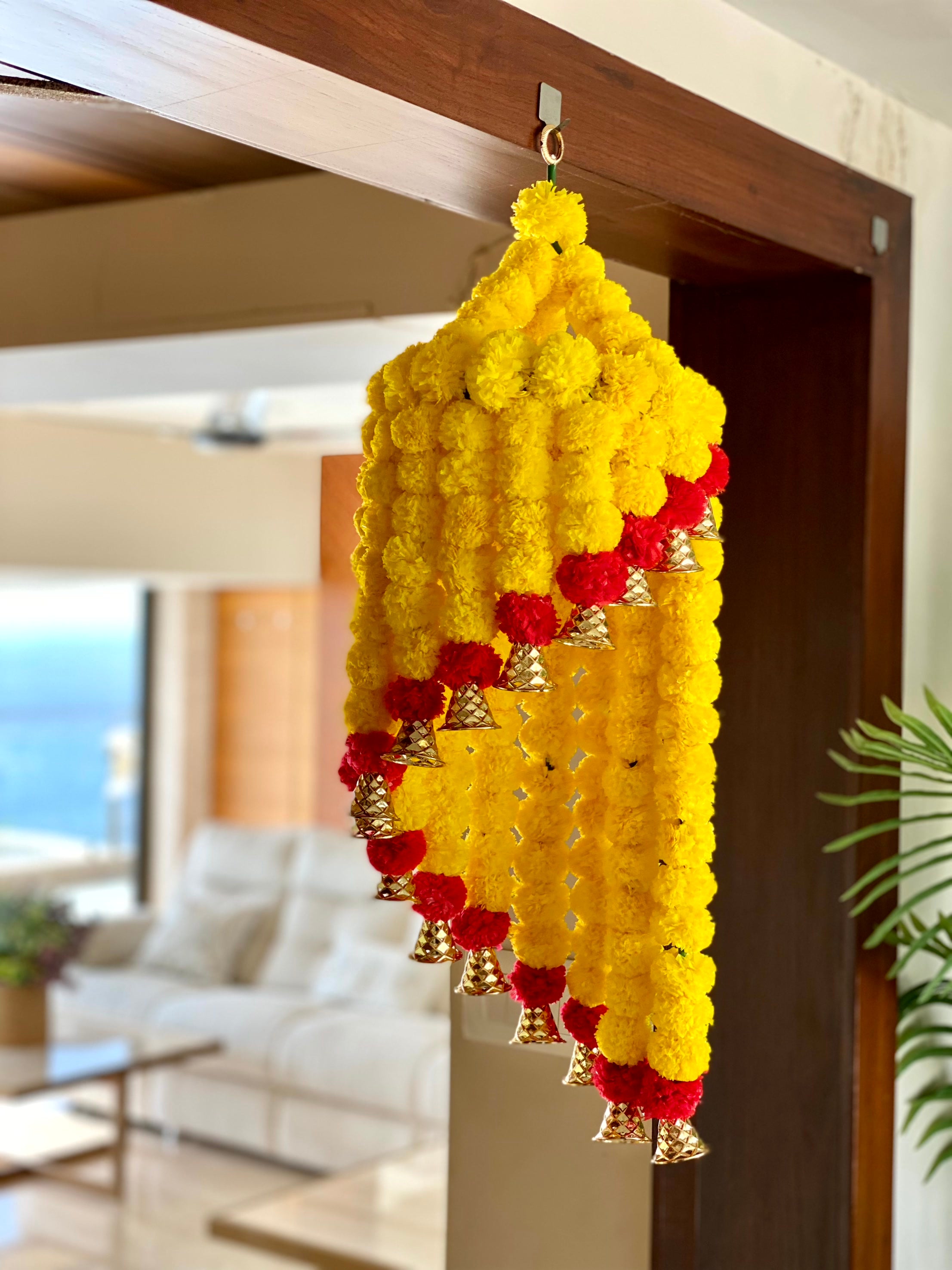 Festive Marigold Jhoomar