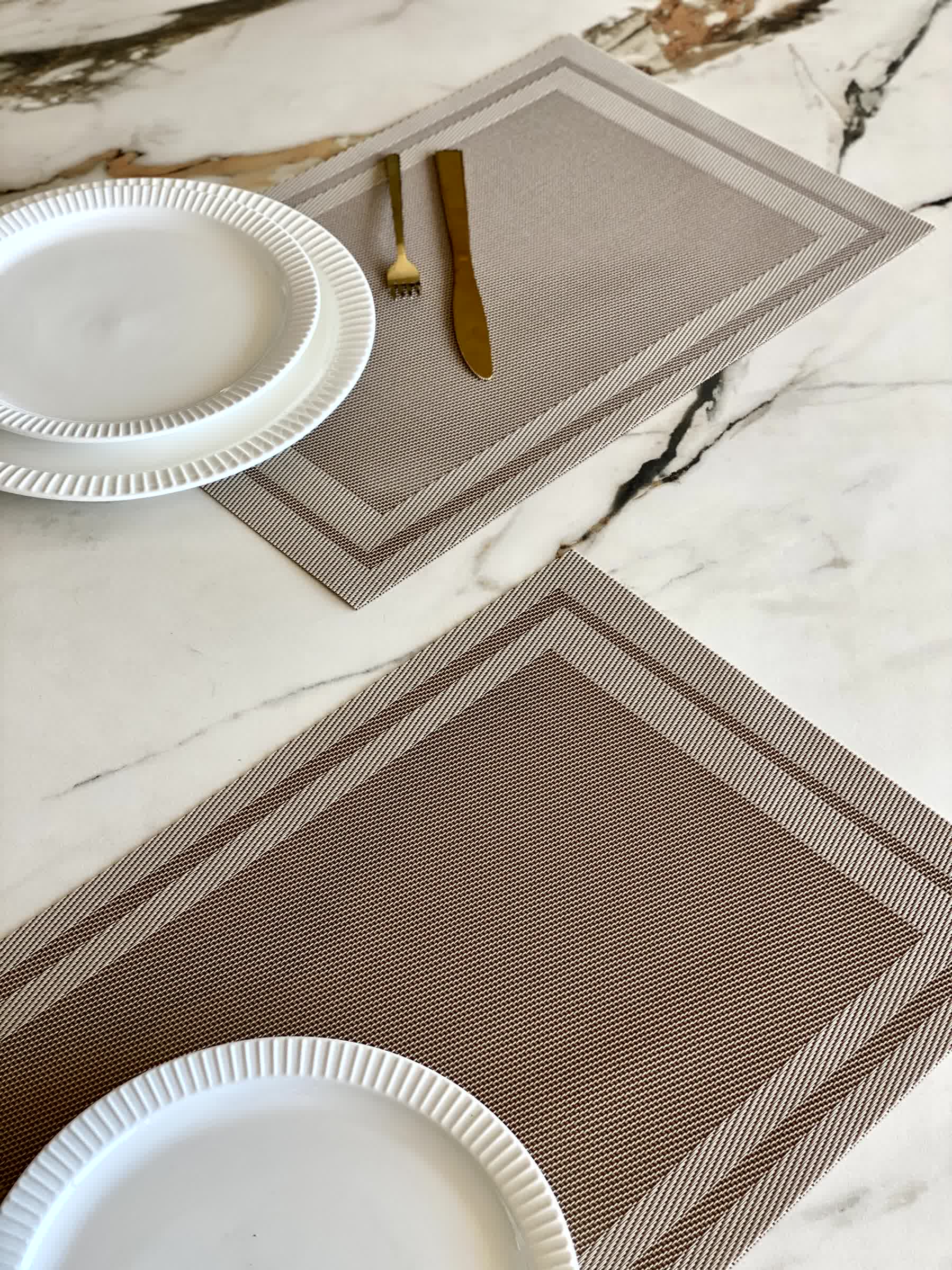 Classic Table Mats - Beige (Set of 6)