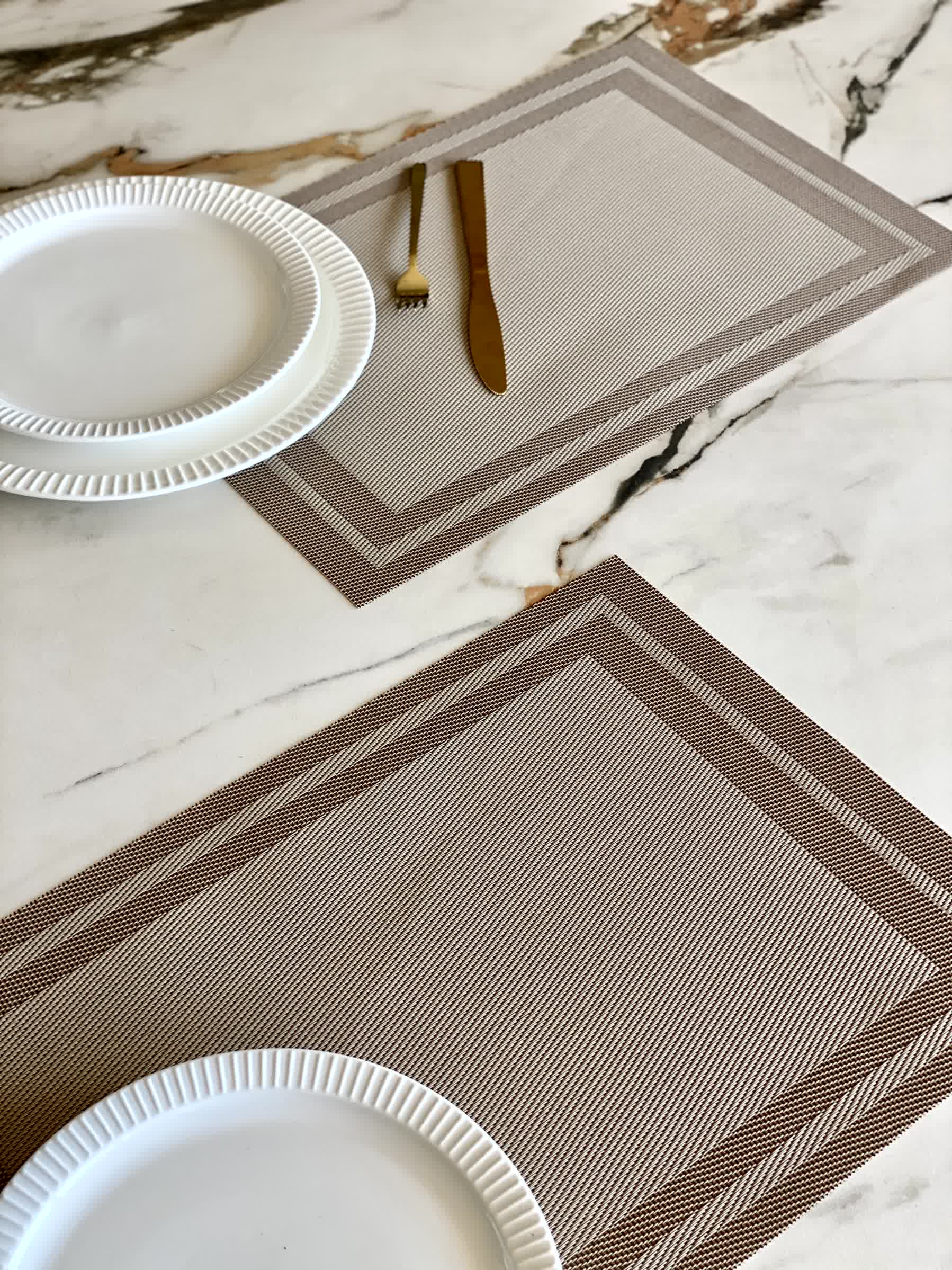 Classic Table Mats - Beige (Set of 6)