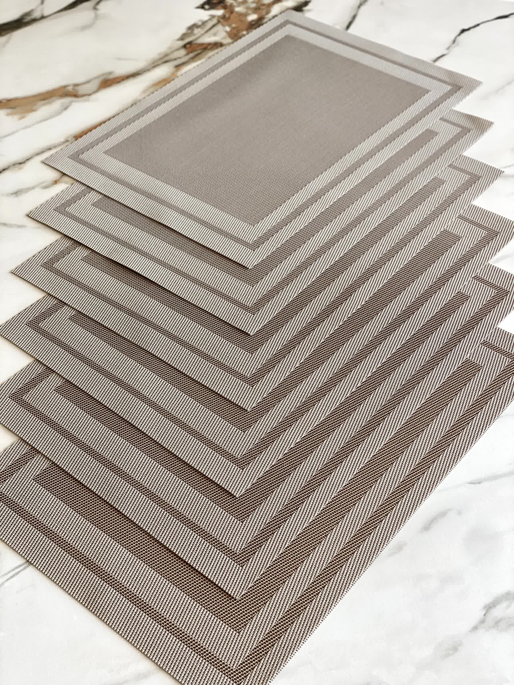 Classic Table Mats - Beige (Set of 6)