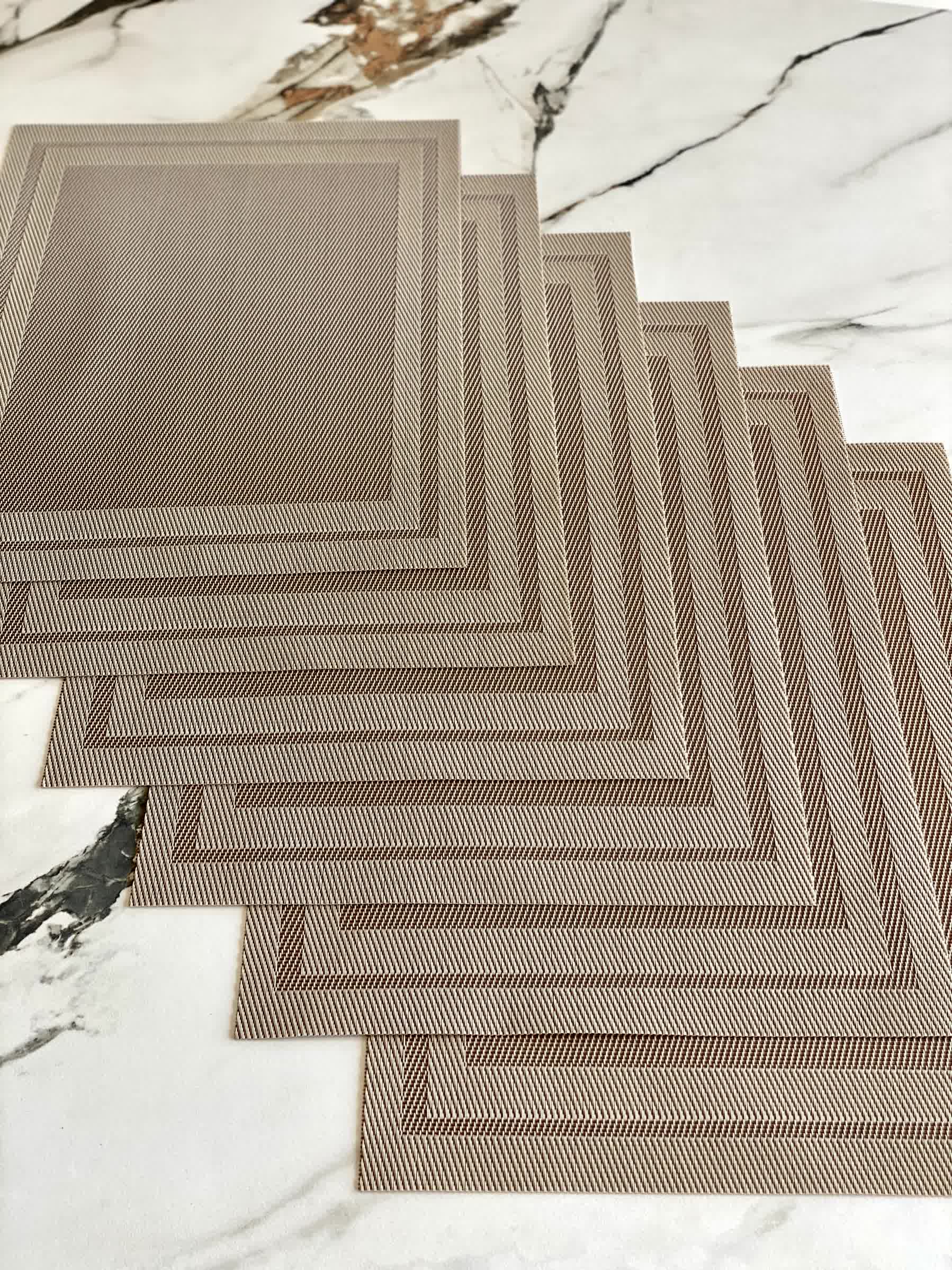 Classic Table Mats - Beige (Set of 6)