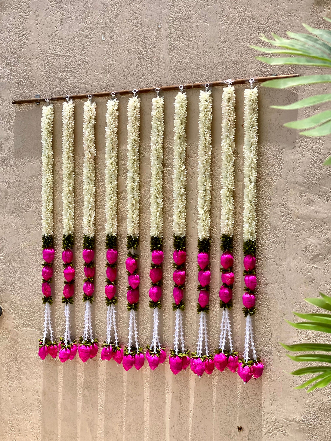 Festive Shubh Lotus Latkan - Set of 10 (Large)