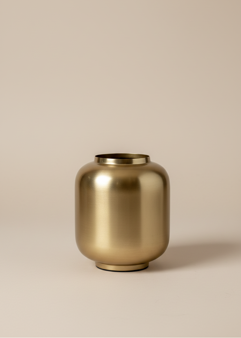 Rasa Vase - Gold