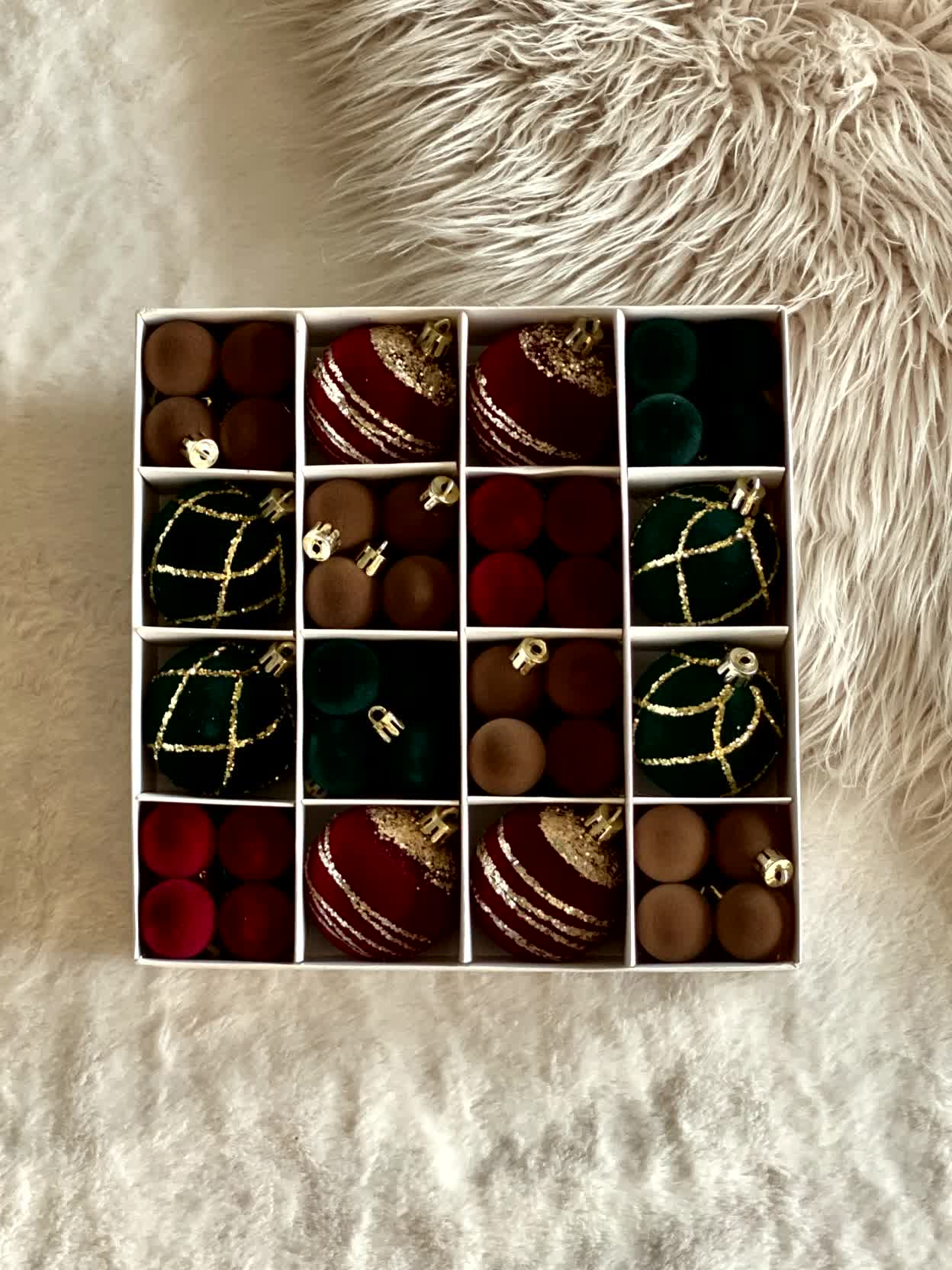 Christmas Baubles Luxe Set