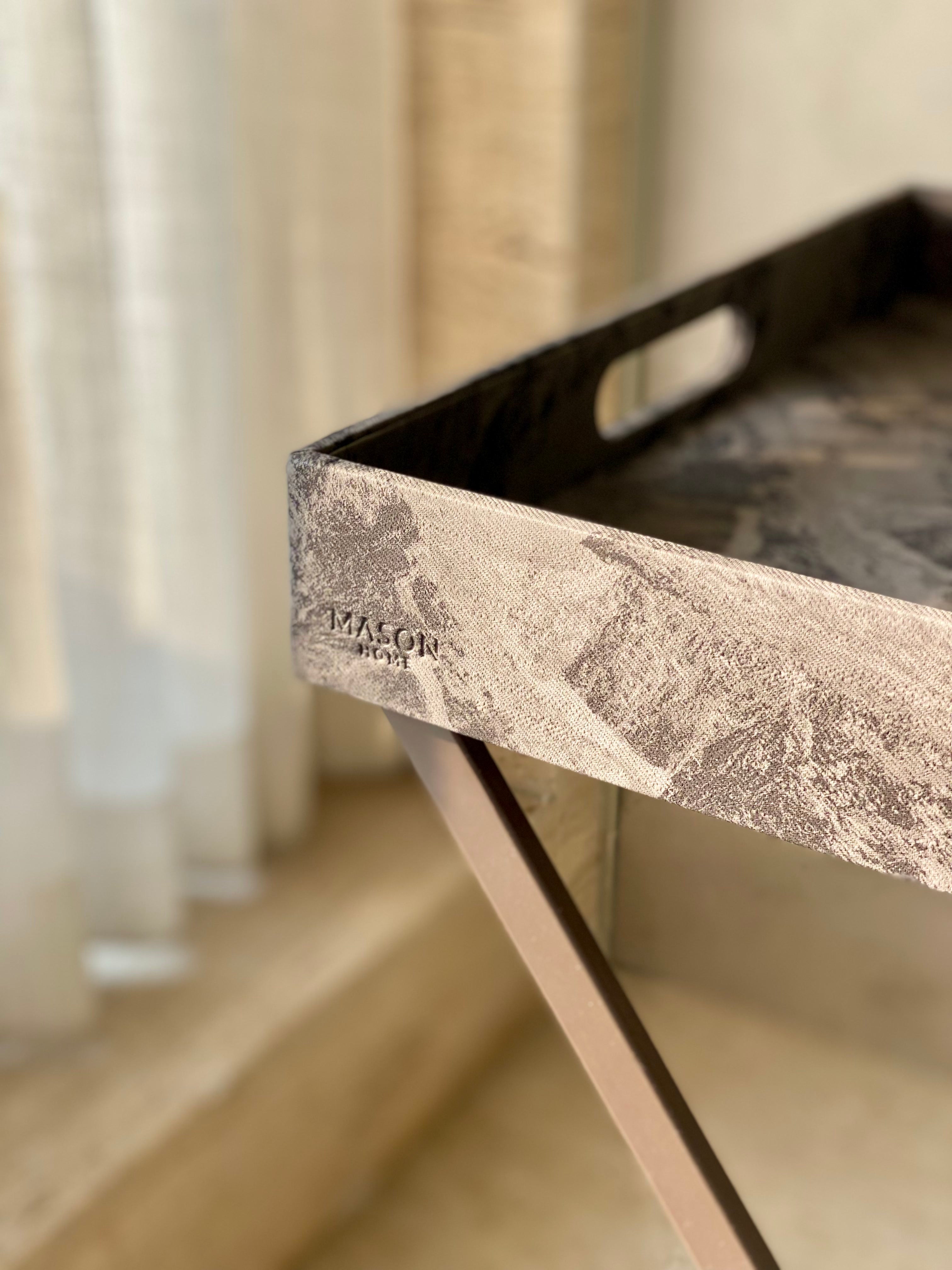 Indo Mocha Butler Tray Table