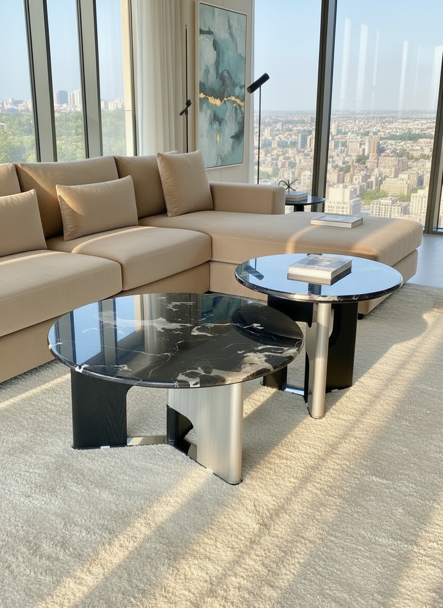 Bayton Center Table - Set of 2 (Only For Mumbai)