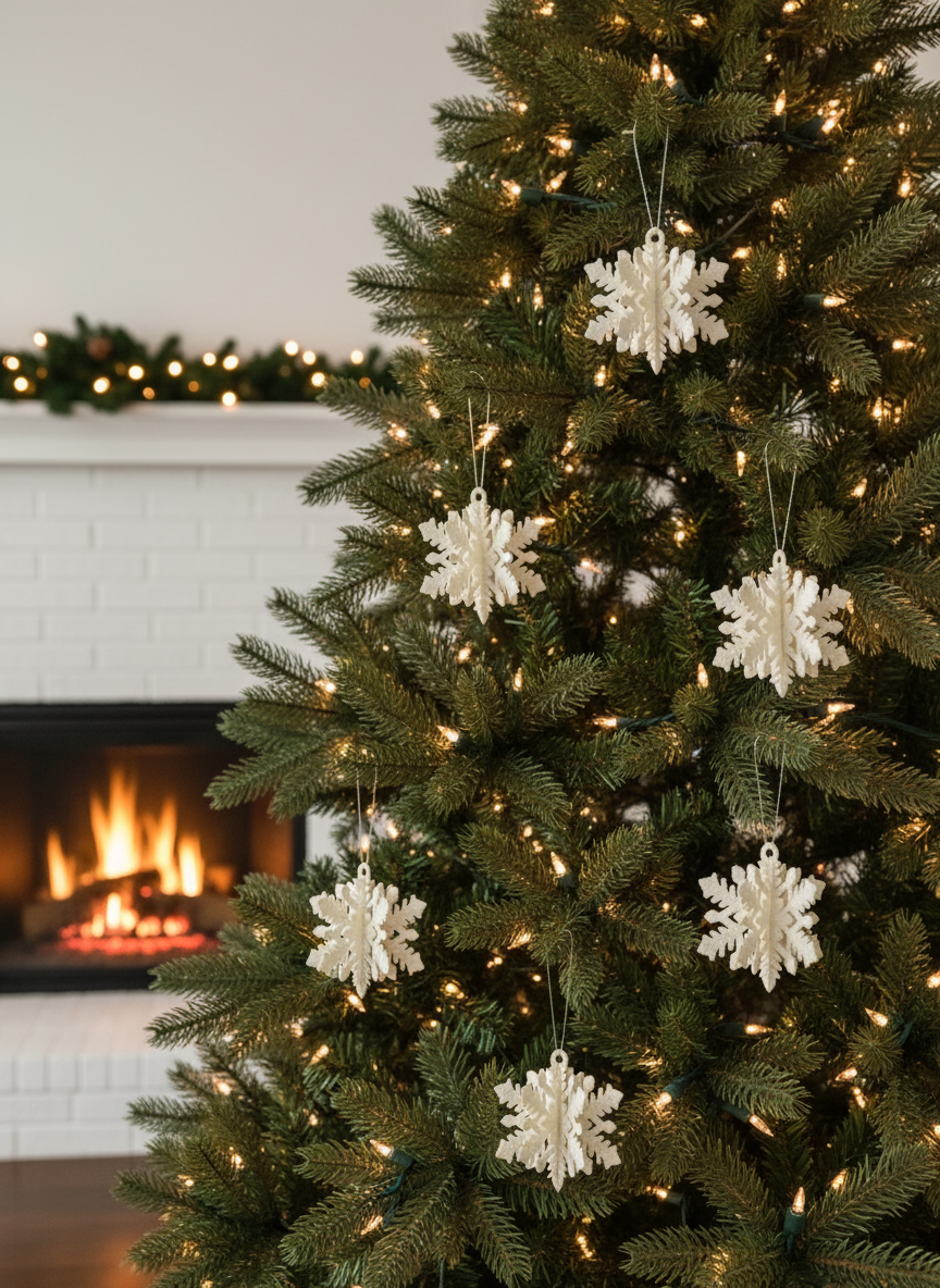 Christmas Snowflake Set - Set of 6