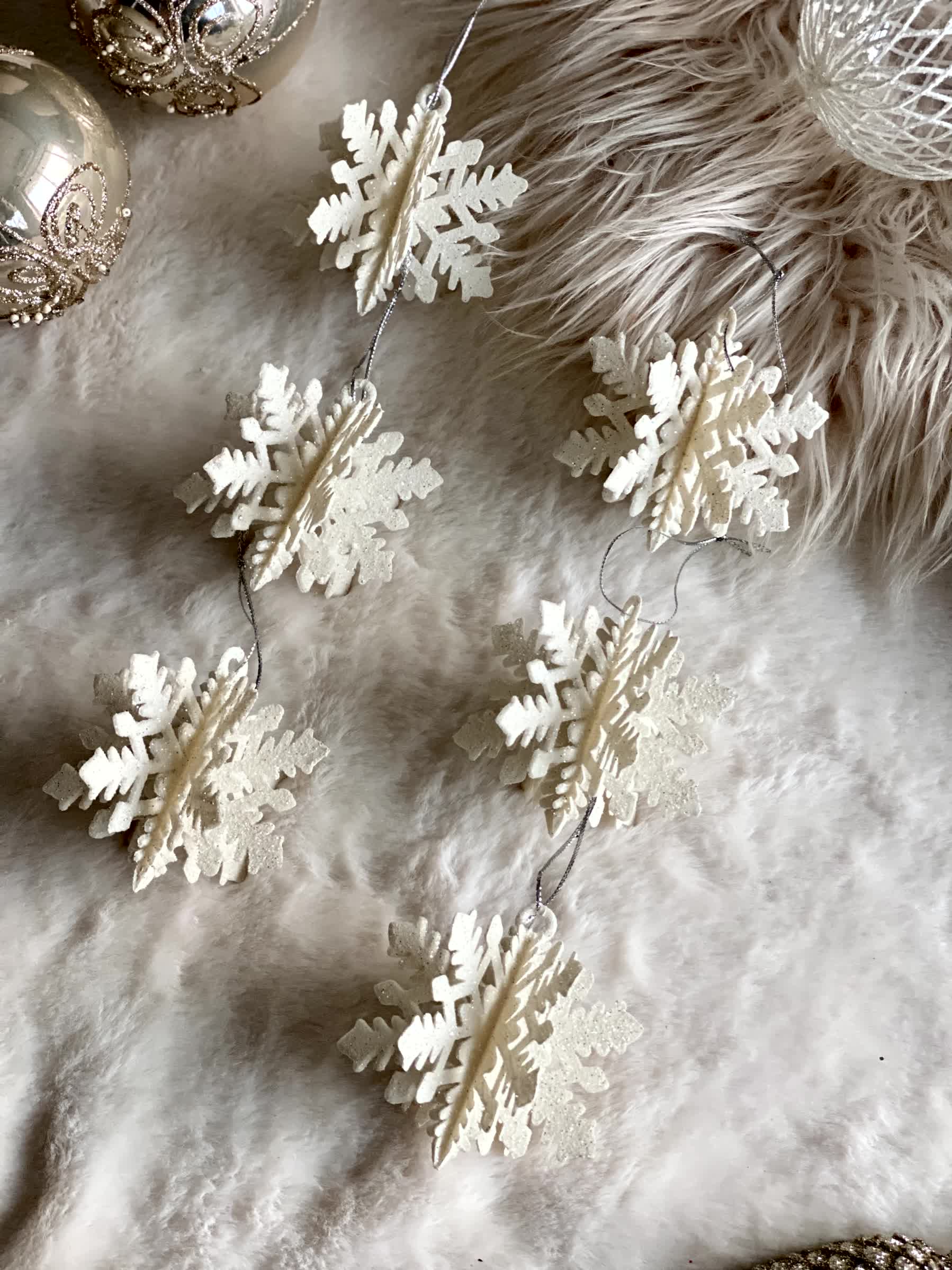 Christmas Snowflake Set - Set of 6