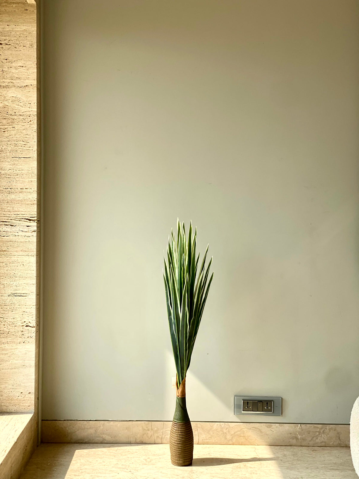 Artificial Dracaena Trunk Tree - 3.5 Feet