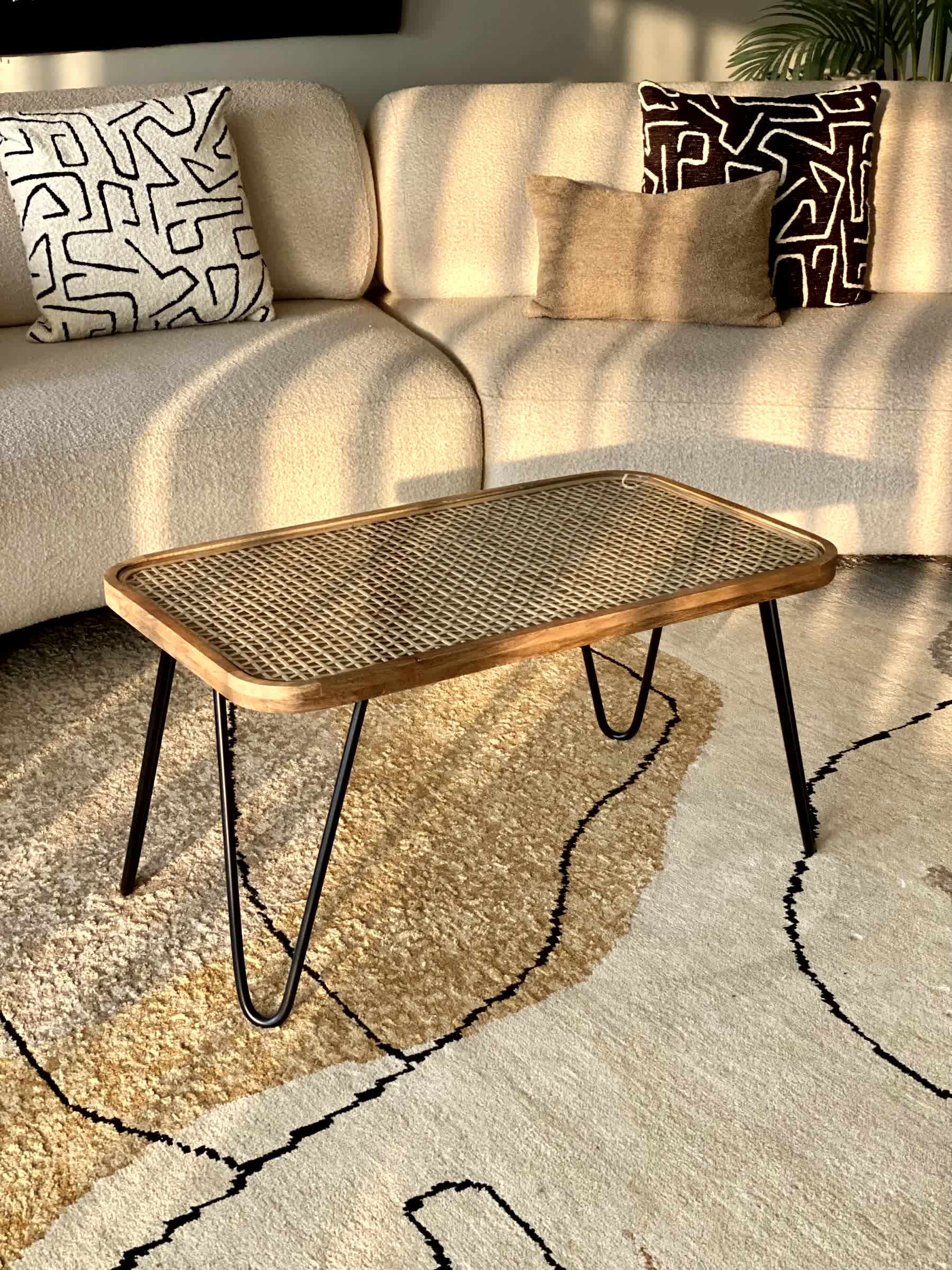 Cabo Cane Center Table