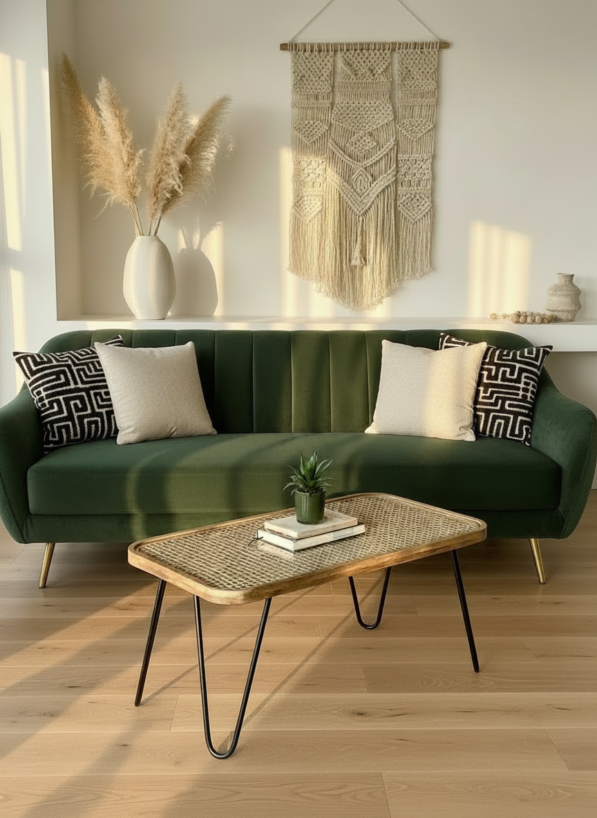 Cabo Cane Center Table