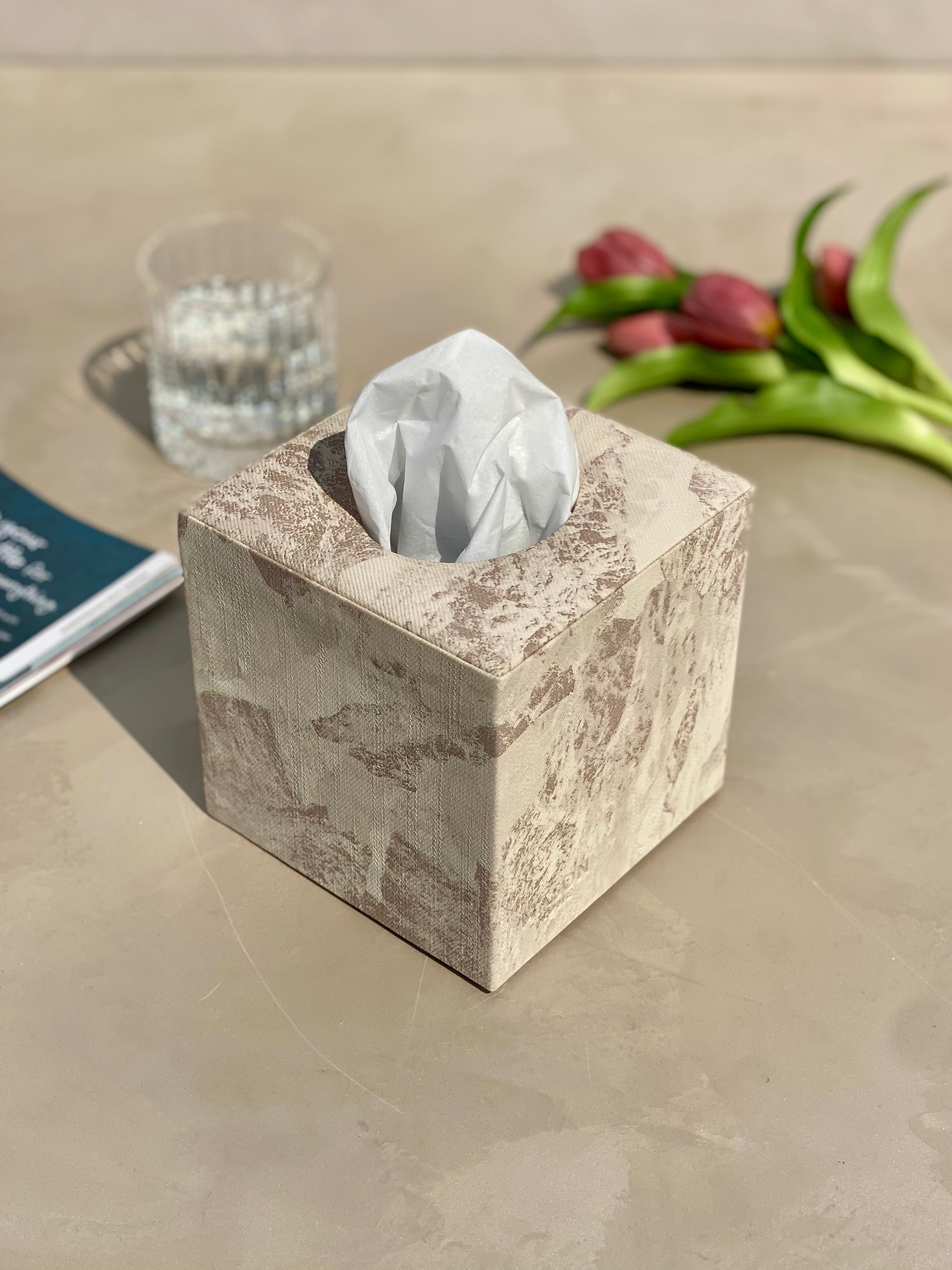Indo Latte Square Tissue Box