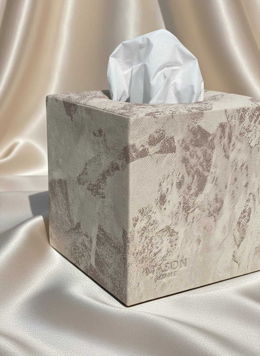 Indo Latte Square Tissue Box