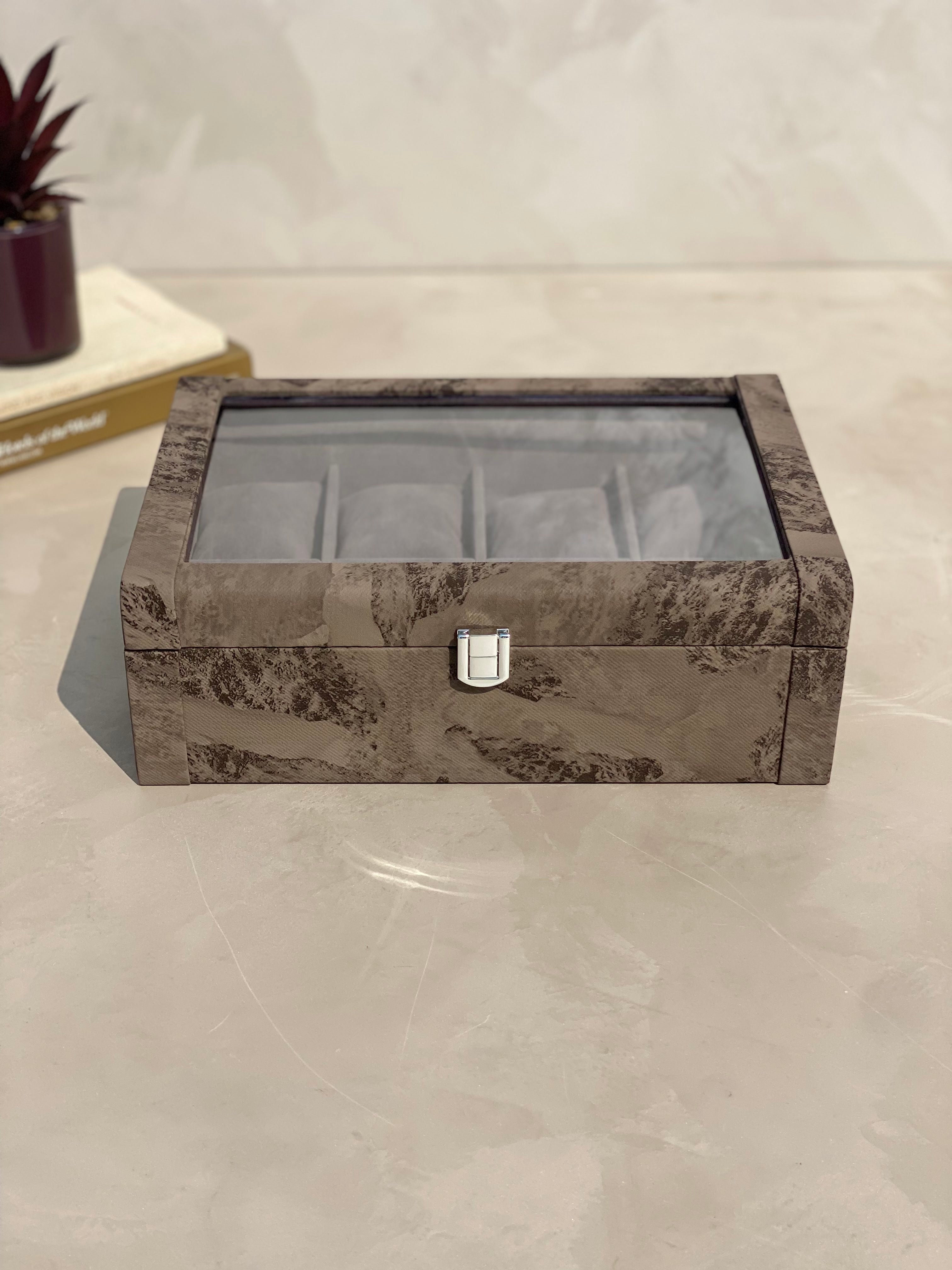 Indo Mocha Watch Box - 8 Slots