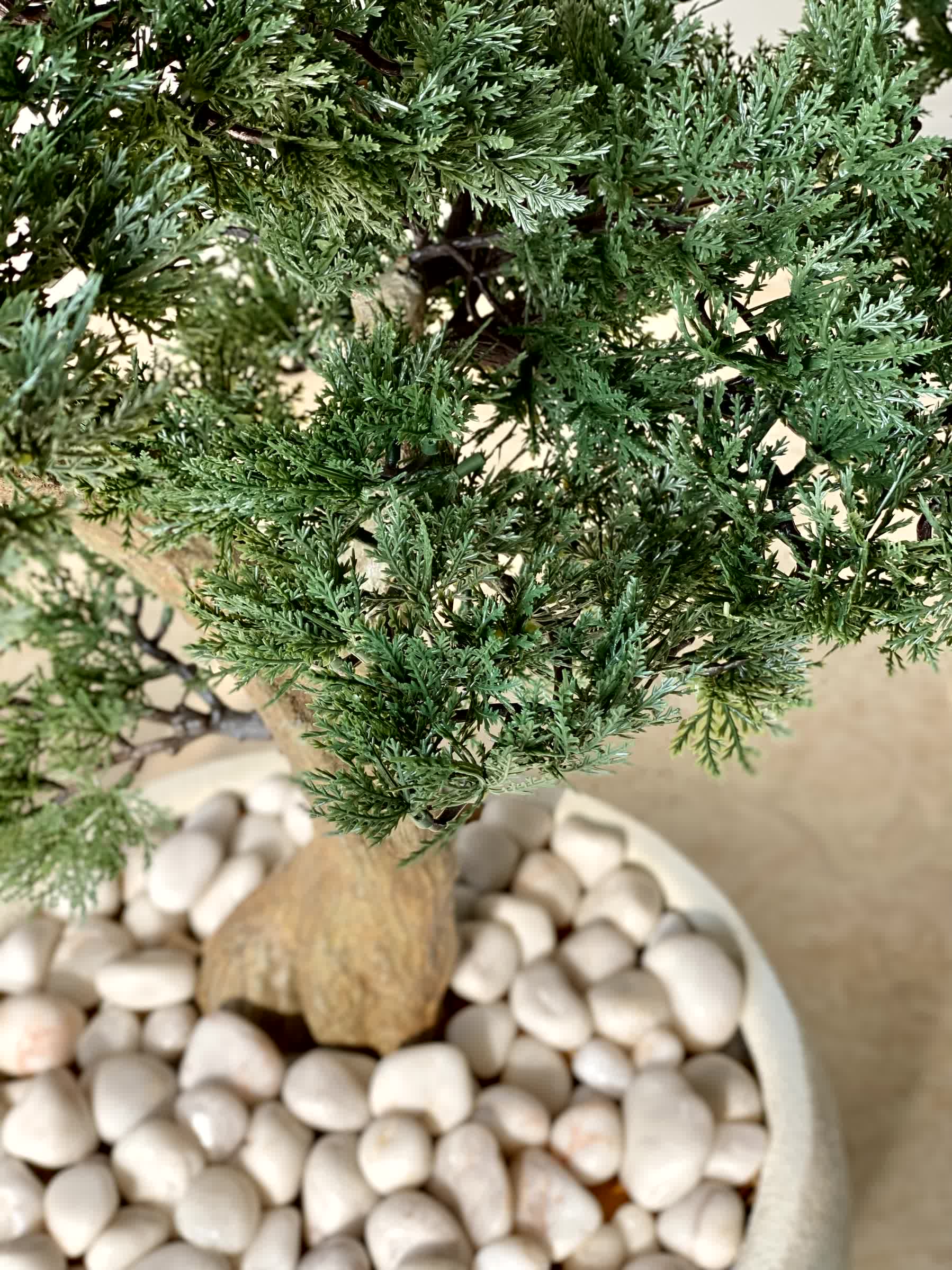 Artificial Cypress Bonsai Plant - 3 Feet
