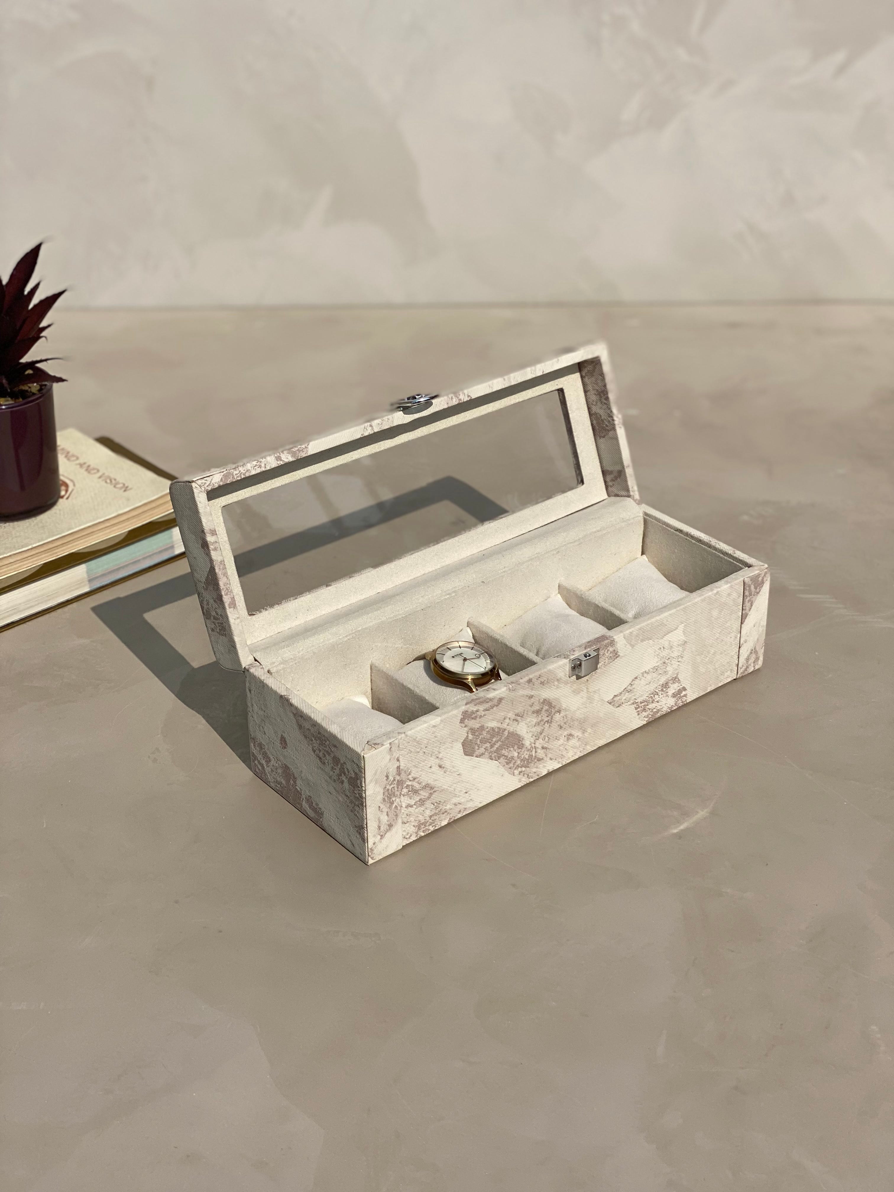 Indo Latte Watch Box - 4 Slots